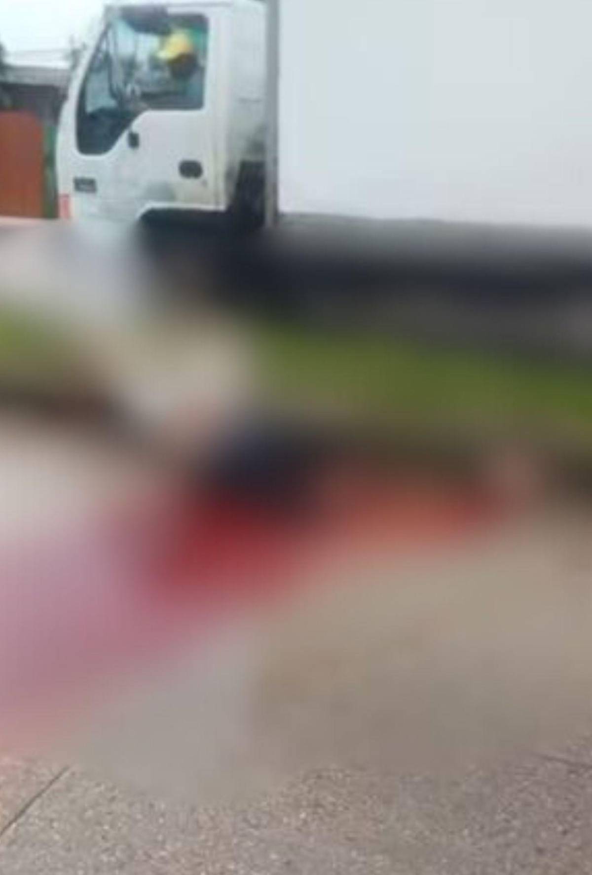 Joven muere decapitado cuando conducía por bulevar en Juticalpa y se enredó en cables