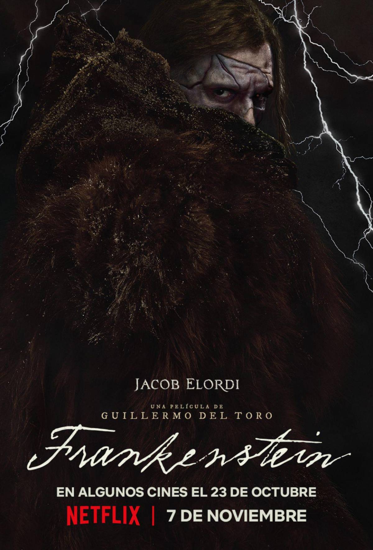 Frankenstein se acerca: Netflix publica nuevos posters oficiales