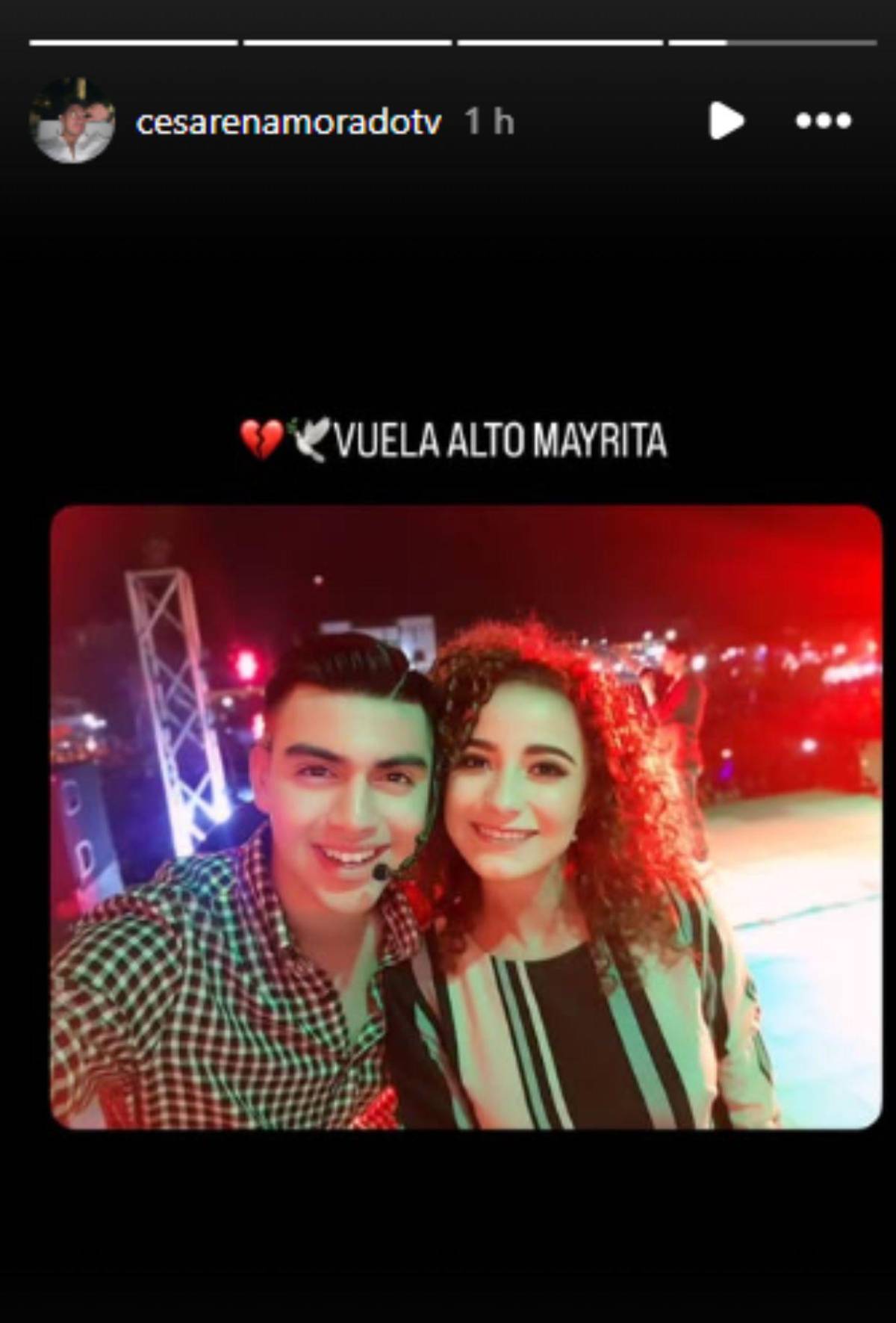 Periodistas, presentadores y creadores de contenido lloran muerte de Mayra Tercero