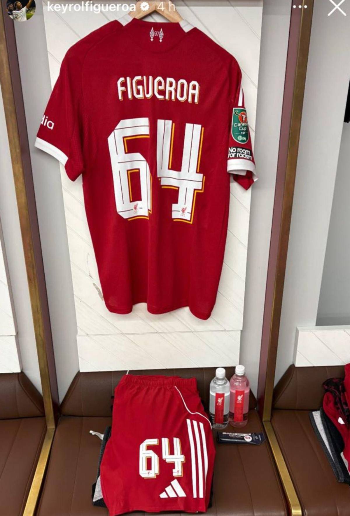 ¿Quién es Keyrol Figueroa, el nacido en Tegucigalpa que fue convocado por el Liverpool?