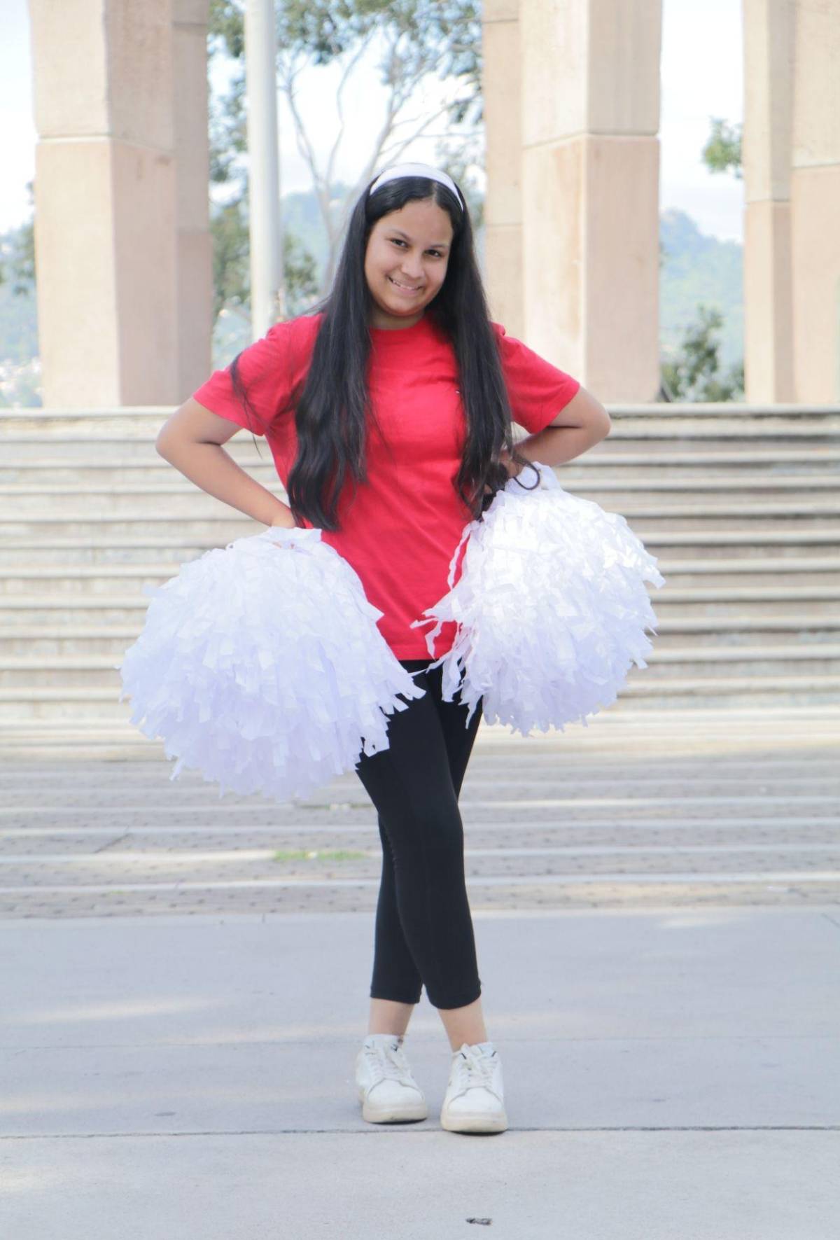 Las coreoagrafías de las pomponeras del Yave Nissi poseen dinamismo y alegría