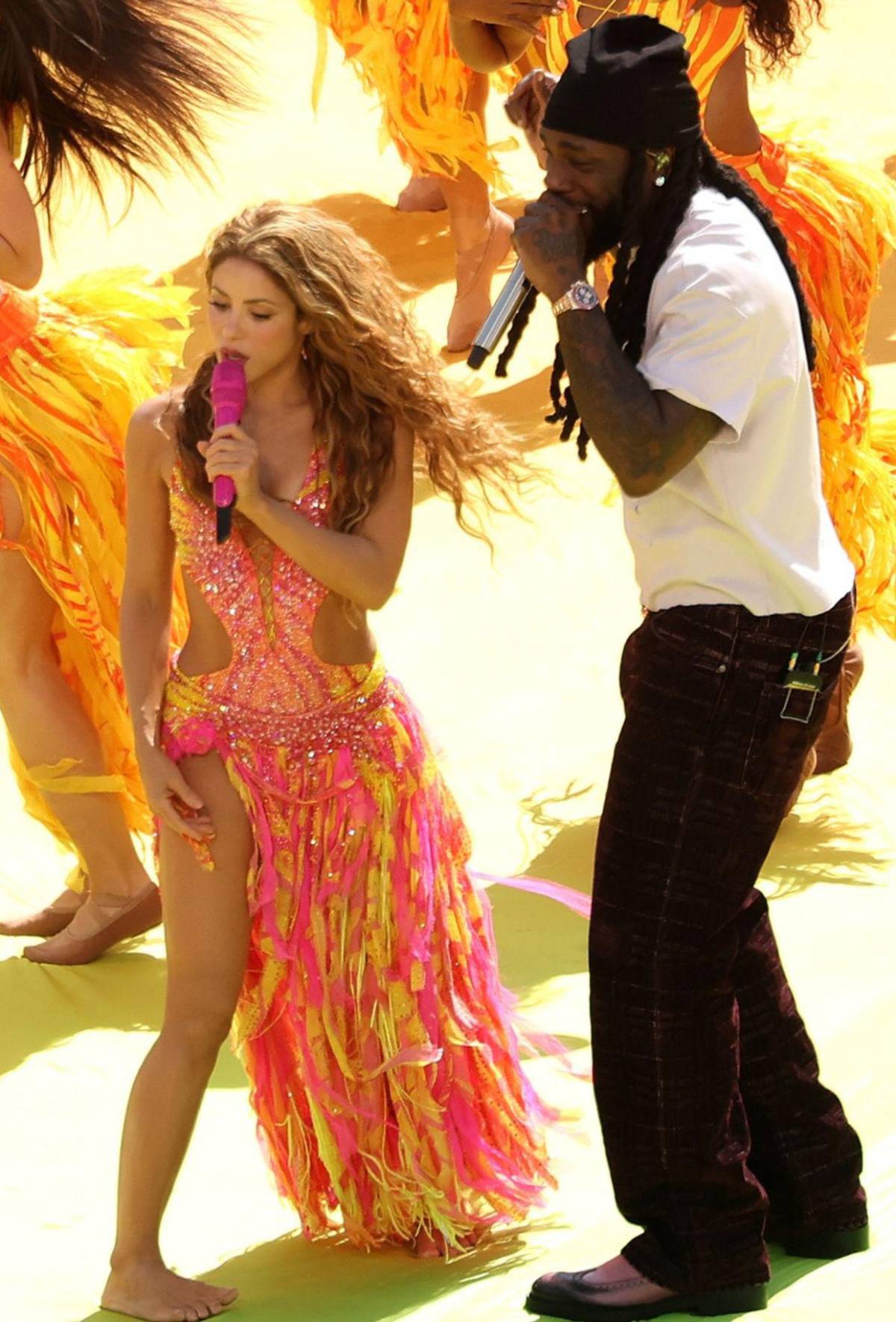 ¡Con 200,000 cristales! Detalles del lujoso vestido de Shakira en la final del Mundial 2026