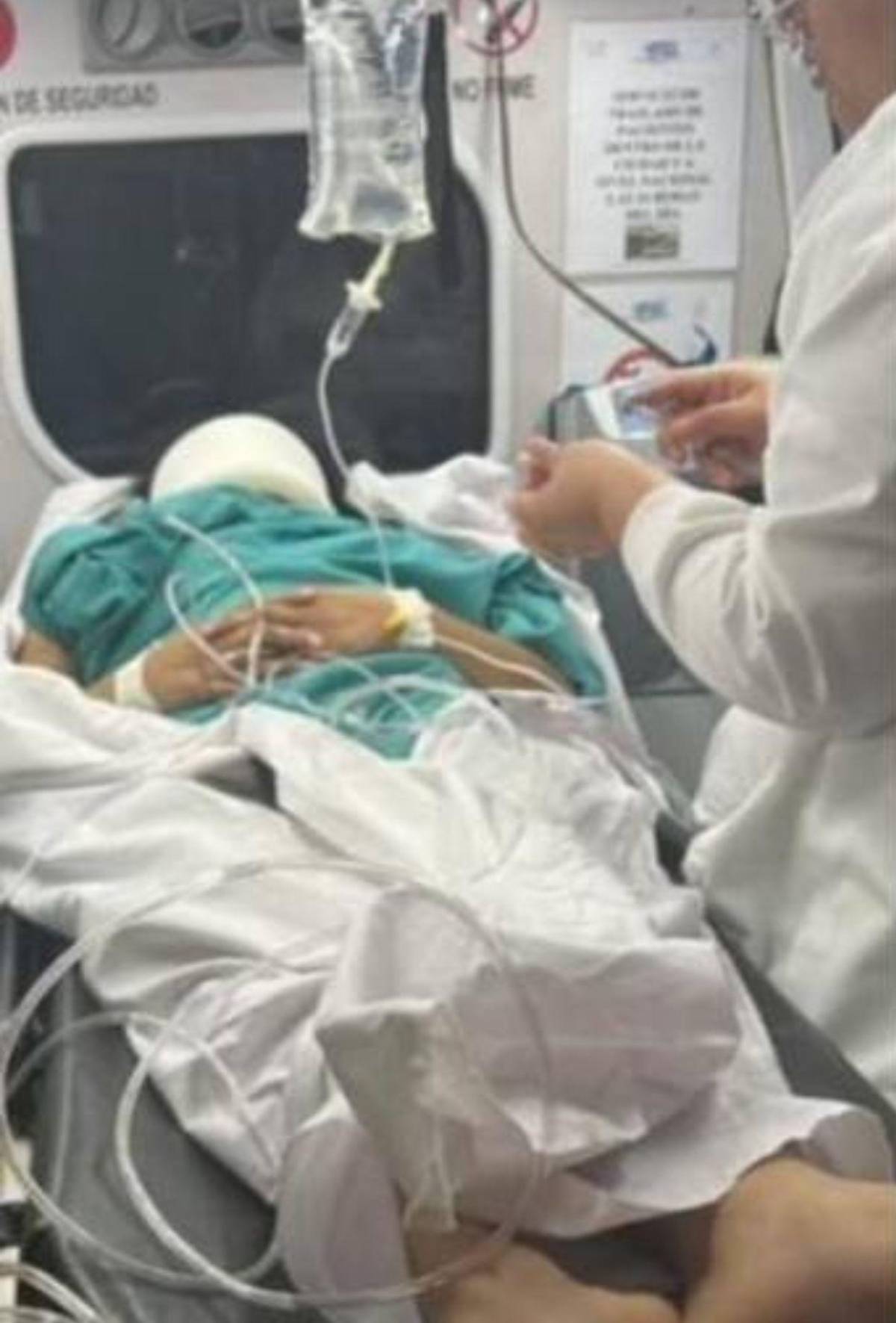 Joven cae de juego mecánico en feria de Santa Rosa de Copán