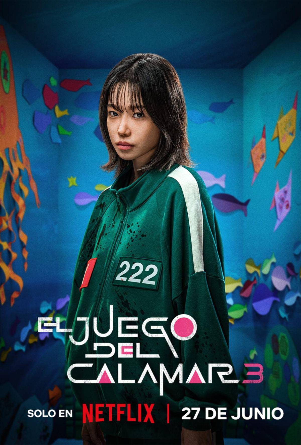 Netflix revela afiches oficiales de El juego del calamar: ¿Quiénes viven?