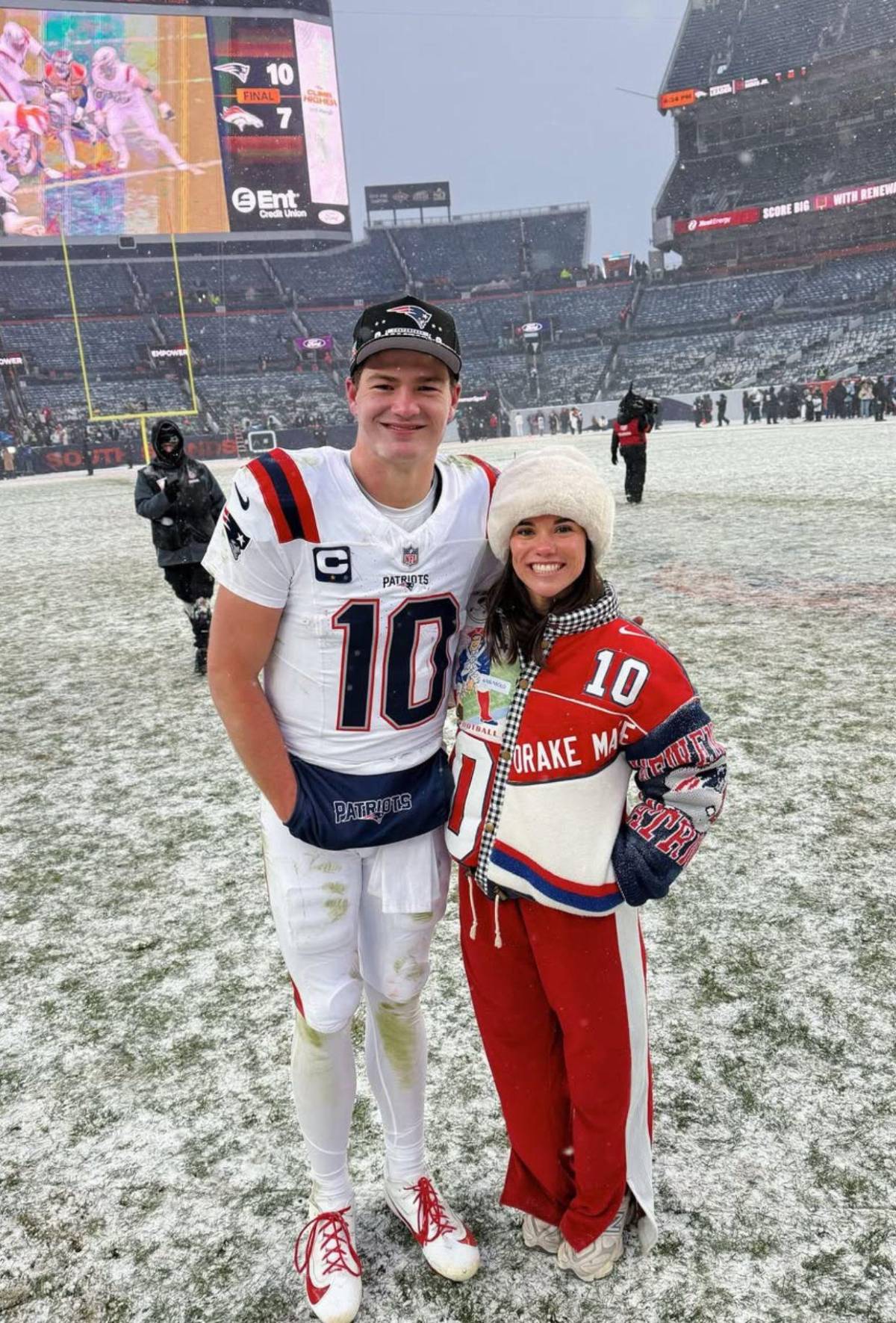 Ella es Ann Michael Maye, esposa del quarterback de los New England Patriots