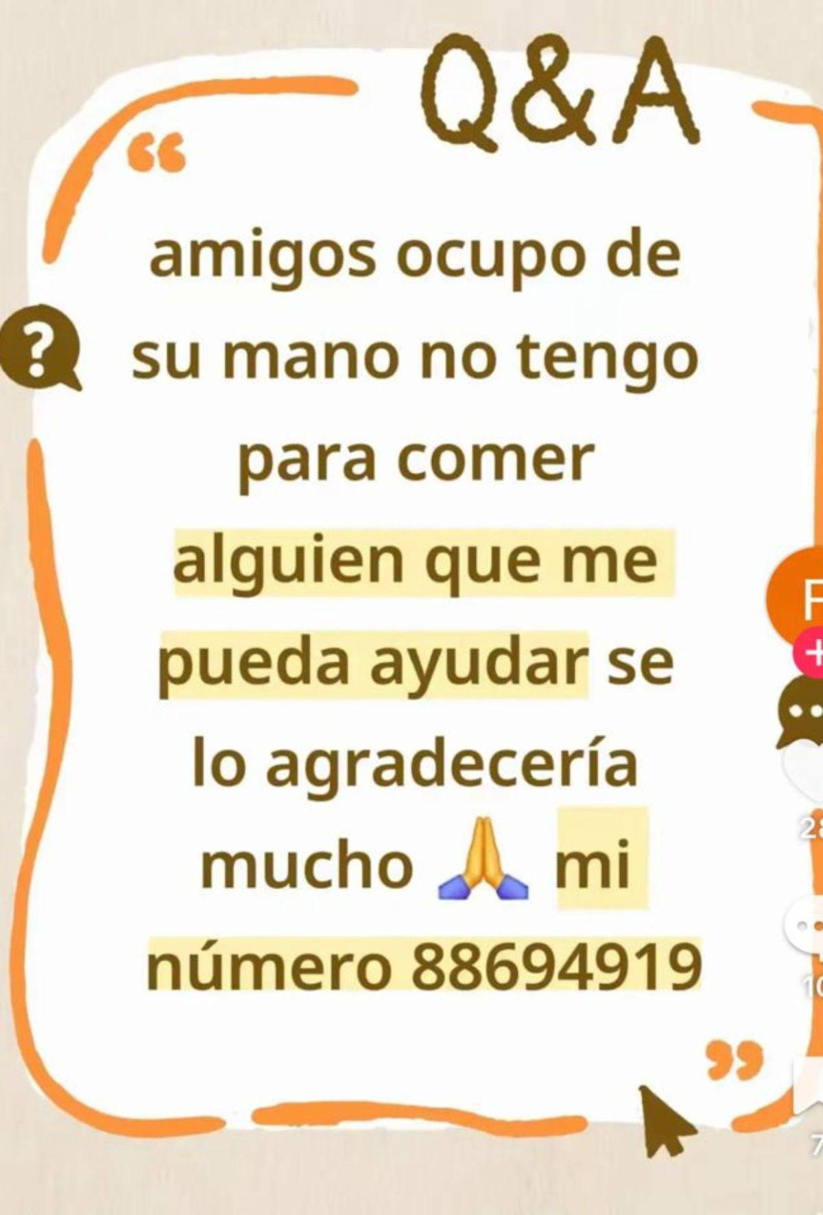 Joven de La Ceiba clama por TikTok un cupo en el hospital: A veces no tengo ni para un vaso de leche