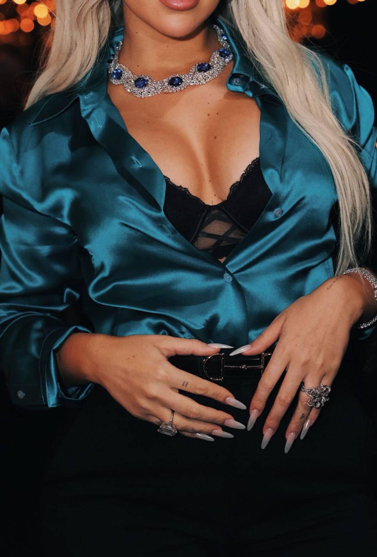 Georgina Rodríguez sorprende con cambio de look: aparece rubia al estilo Kim Kardashian