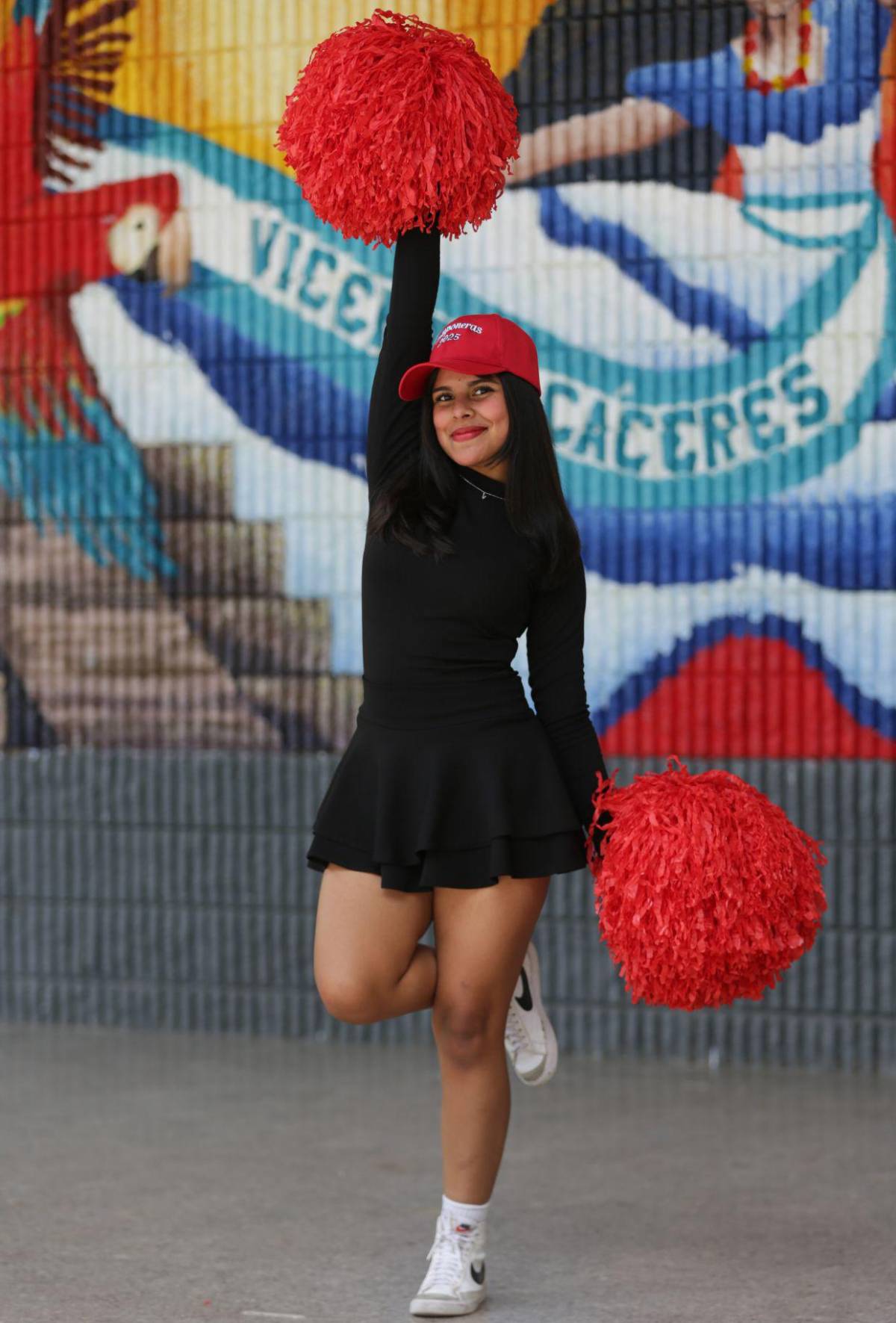 Ellas son las pomponeras del Instituto Central Vicente Cáceres este 2025: conócelas
