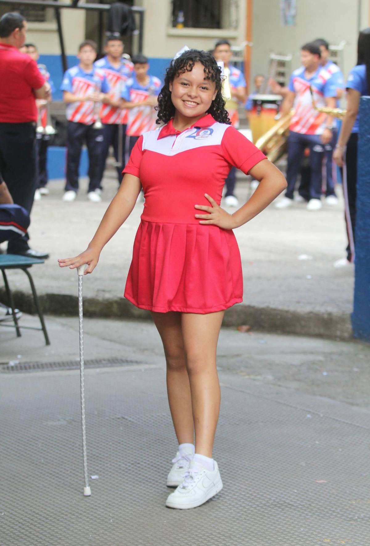 ¿Cómo está integrado el cuadro de palillonas del Liceo San Juan para los desfiles 2025?