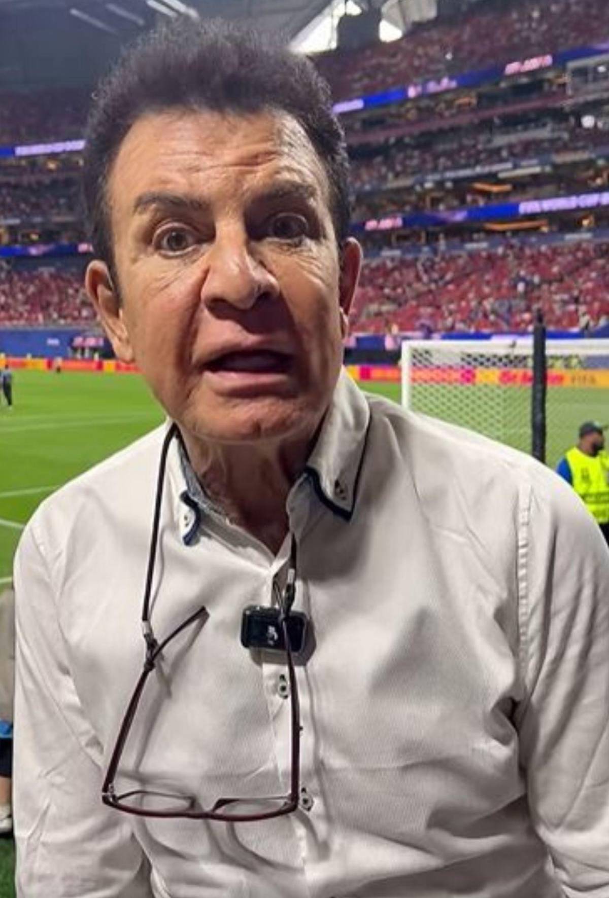 No se vio en TV: Frustración de España vs Cabo Verde y excandidato presidencial hondureño en el estadio