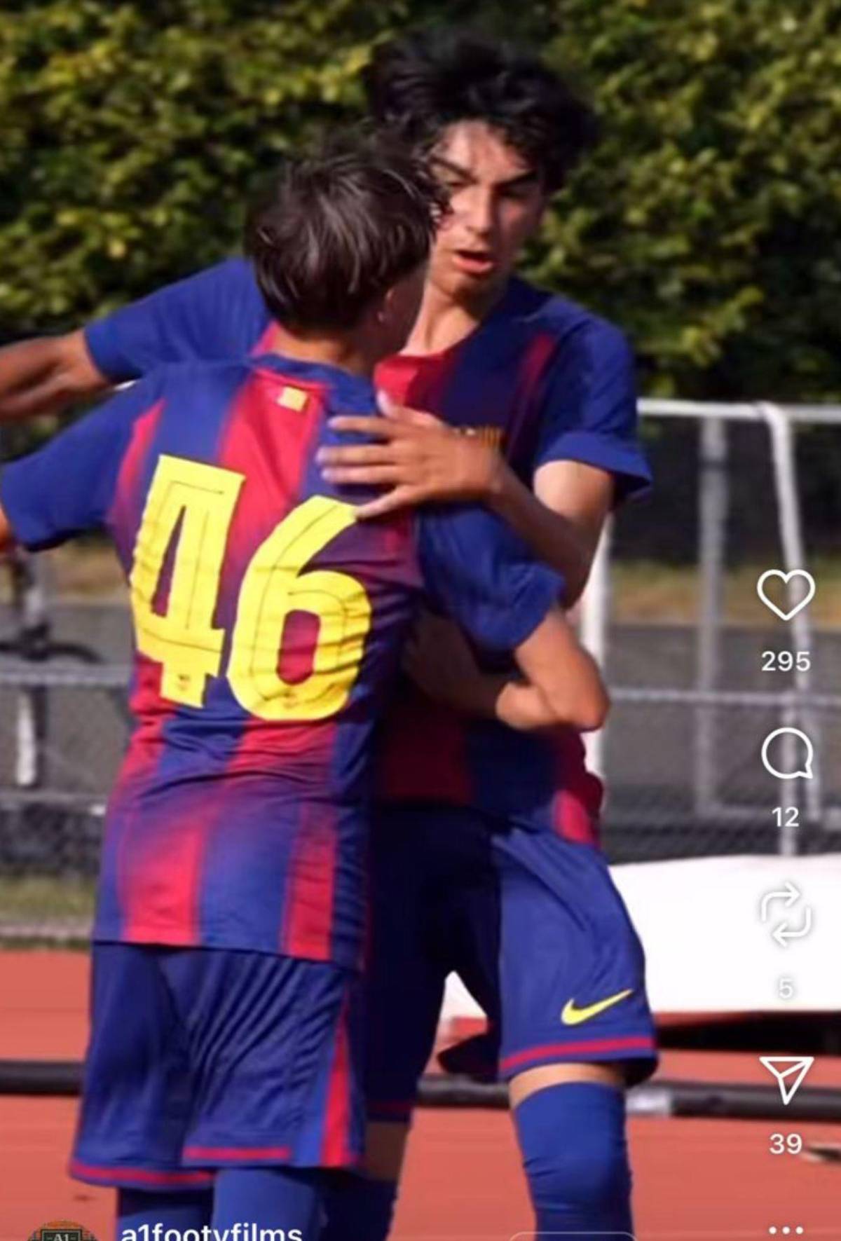 EE UU le roba a Honduras una joyita catracha que juega en la academia del Barcelona