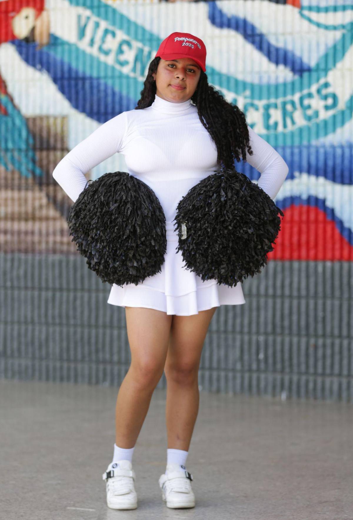 Ellas son las pomponeras del Instituto Central Vicente Cáceres este 2025: conócelas