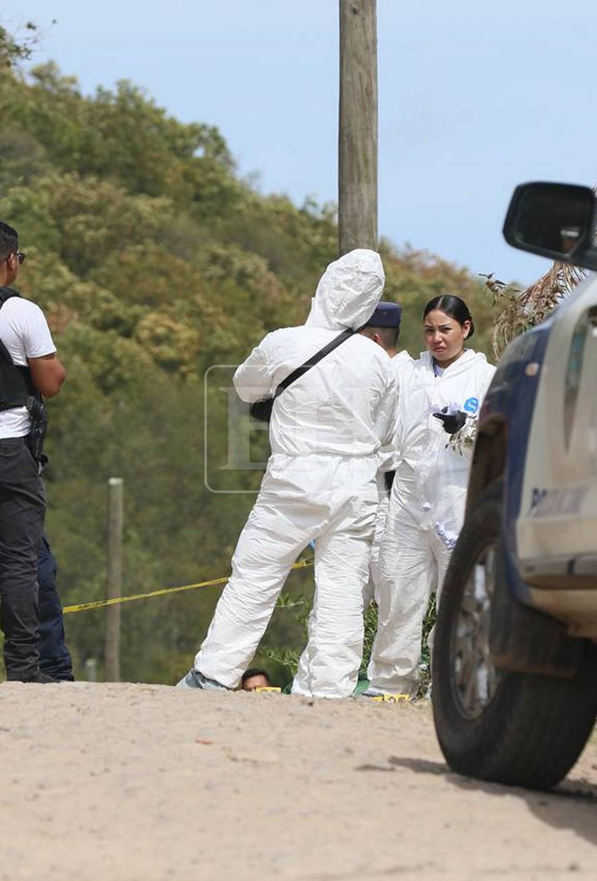 Más de 20 casquillos de bala en la escena de mujer asesinada en Yaguacire