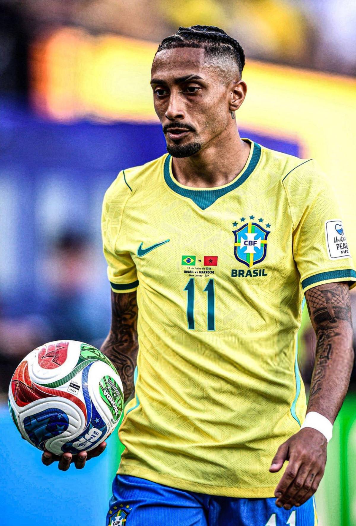 ¿Fuera Neymar y Raphinha? El 11 titular de Brasil vs Japón en 16avos del Mundial