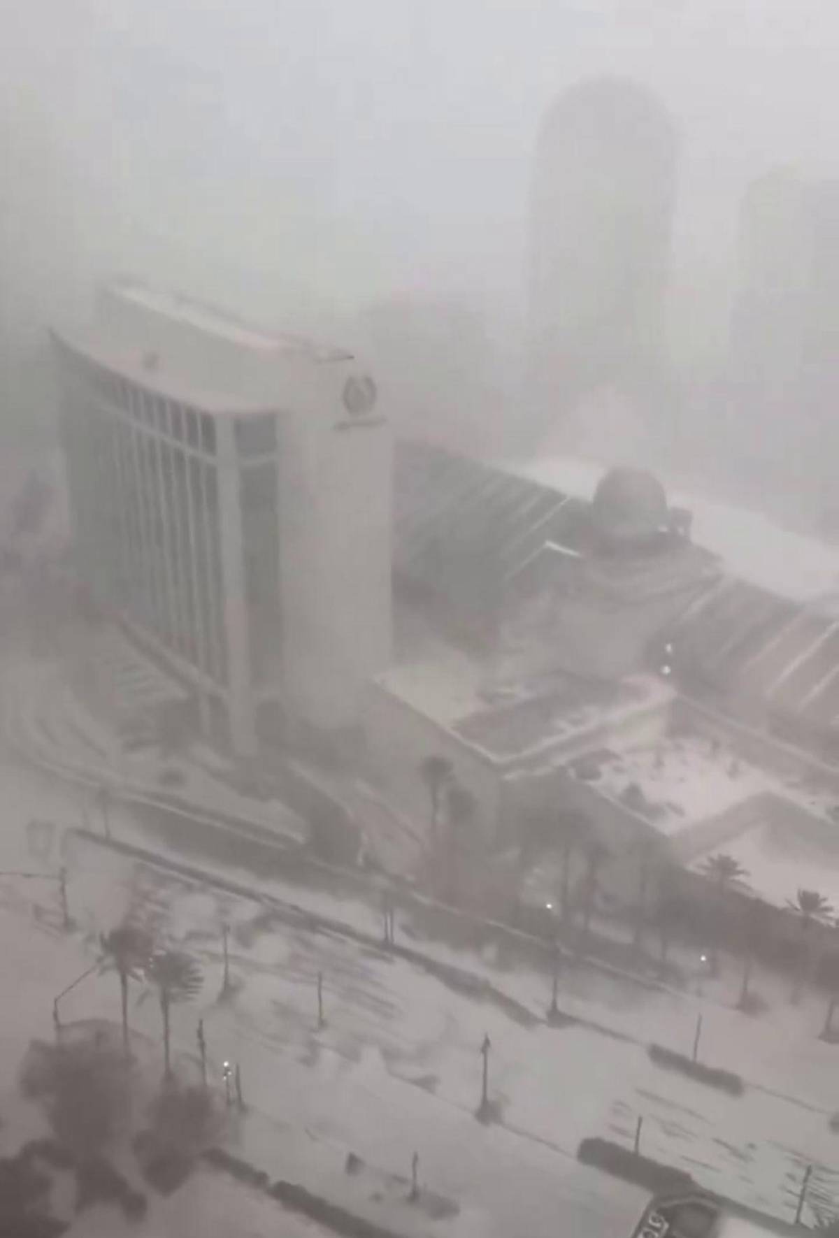 Nueva Orleans recibe una nevada histórica después de 16 años