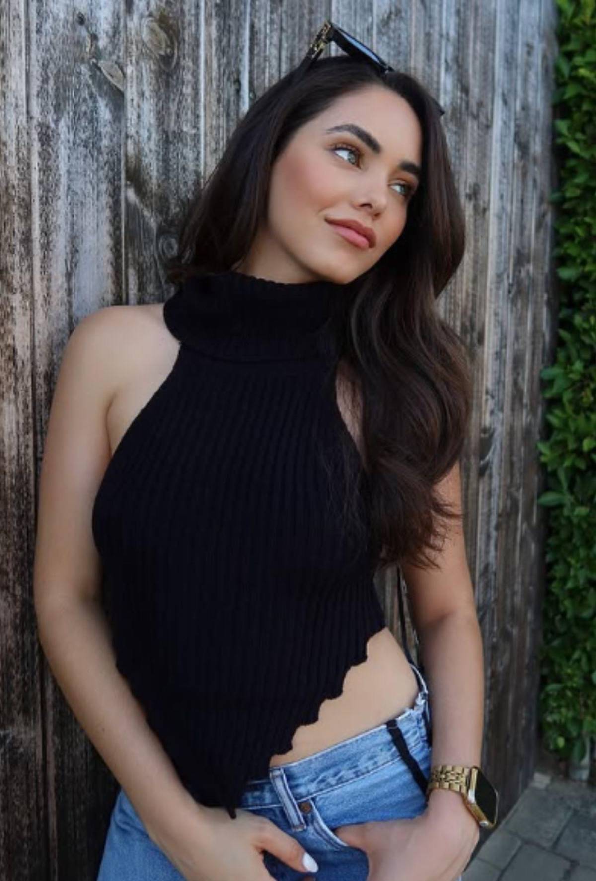 ¿Quién es Haley Amaya, la hermosa modelo que robó suspiros en el Juticalpa FC vs Real Sociedad?