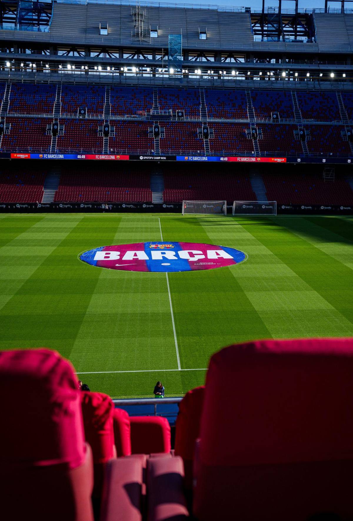 ¡Una belleza! Así está quedando el estadio Camp Nou del Barcelona con su remodelación