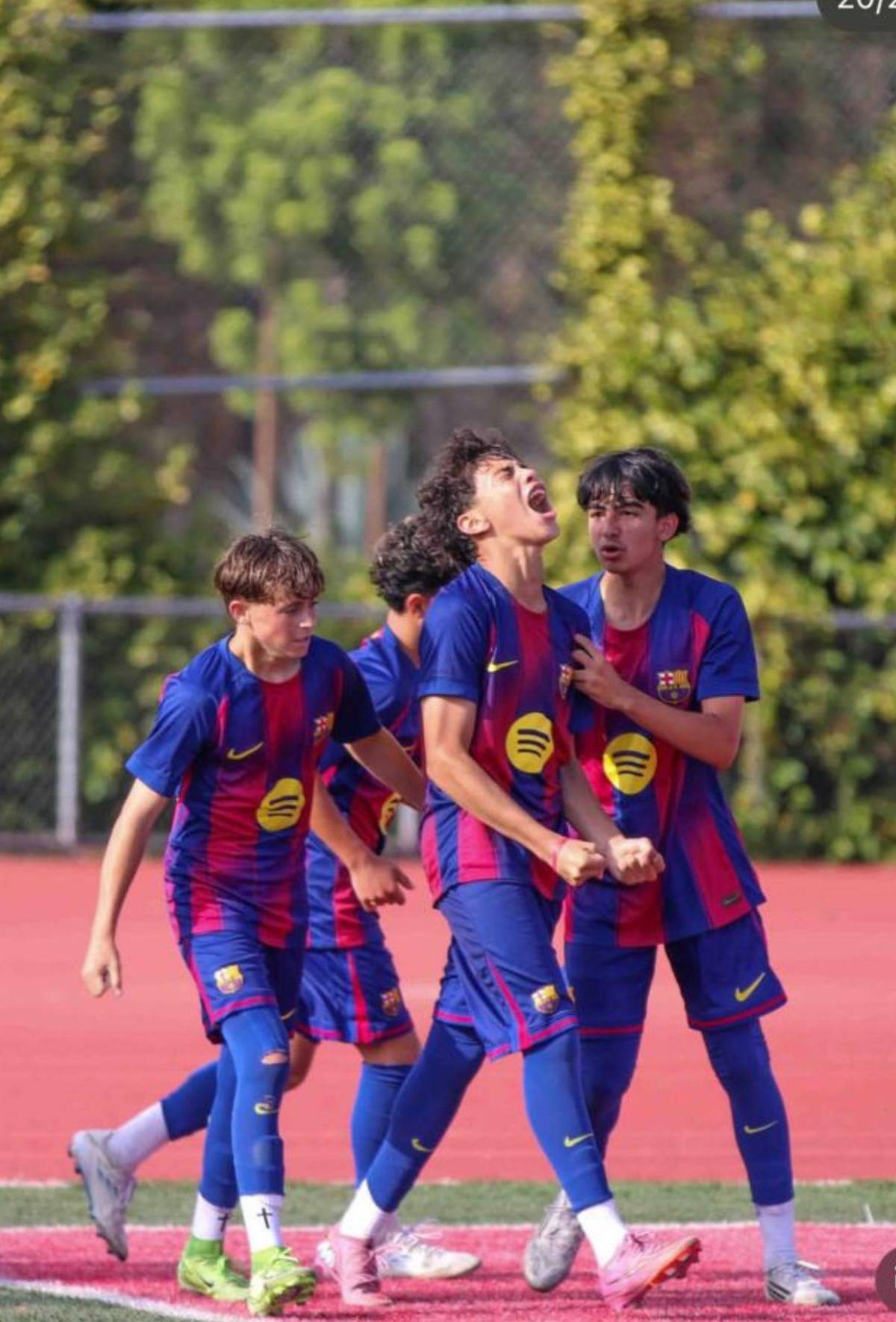 EE UU le roba a Honduras una joyita catracha que juega en la academia del Barcelona