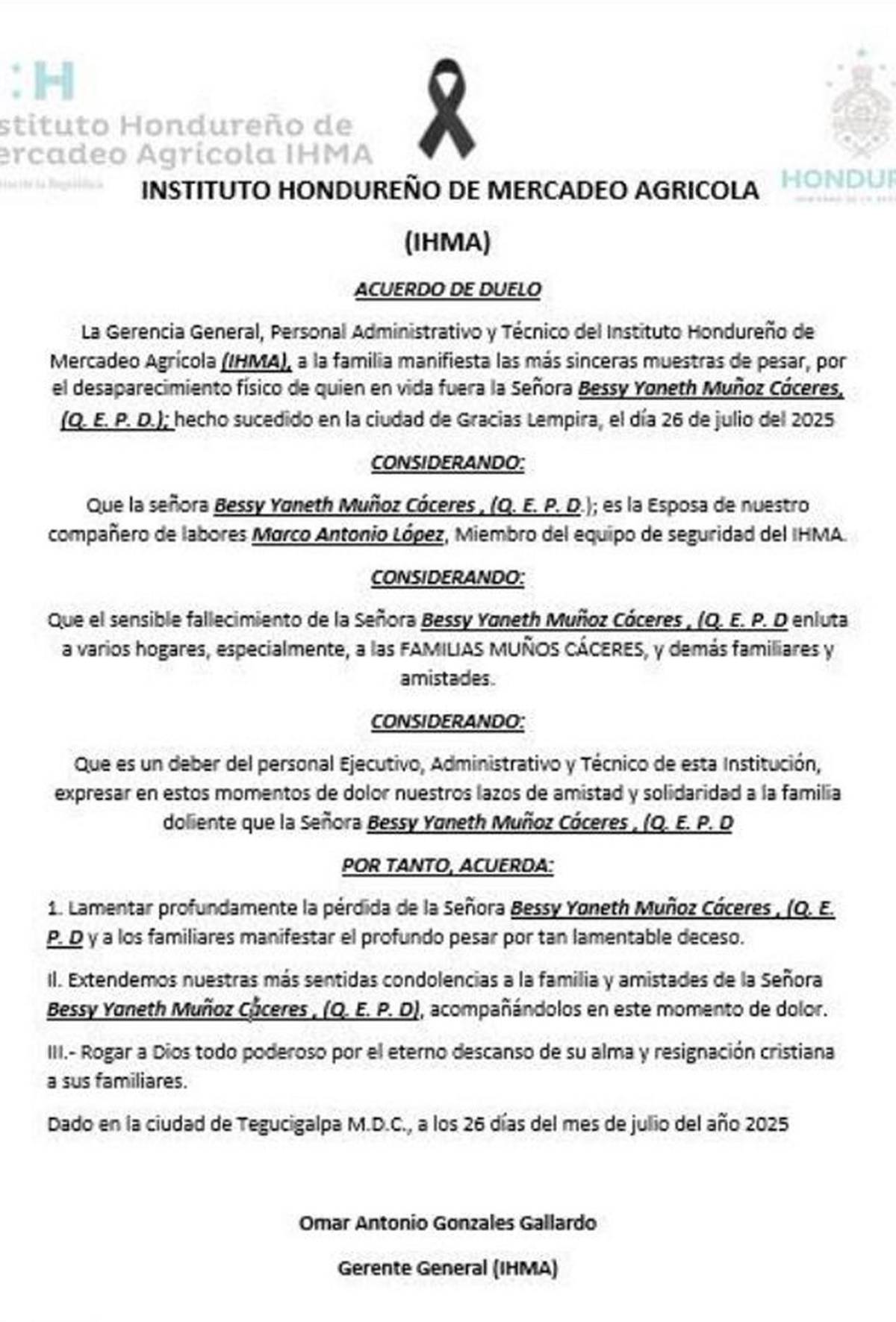 Le hicieron reanimación por 30 minutos: caso de Bessy Muñoz,embarazada que murió en Lempira