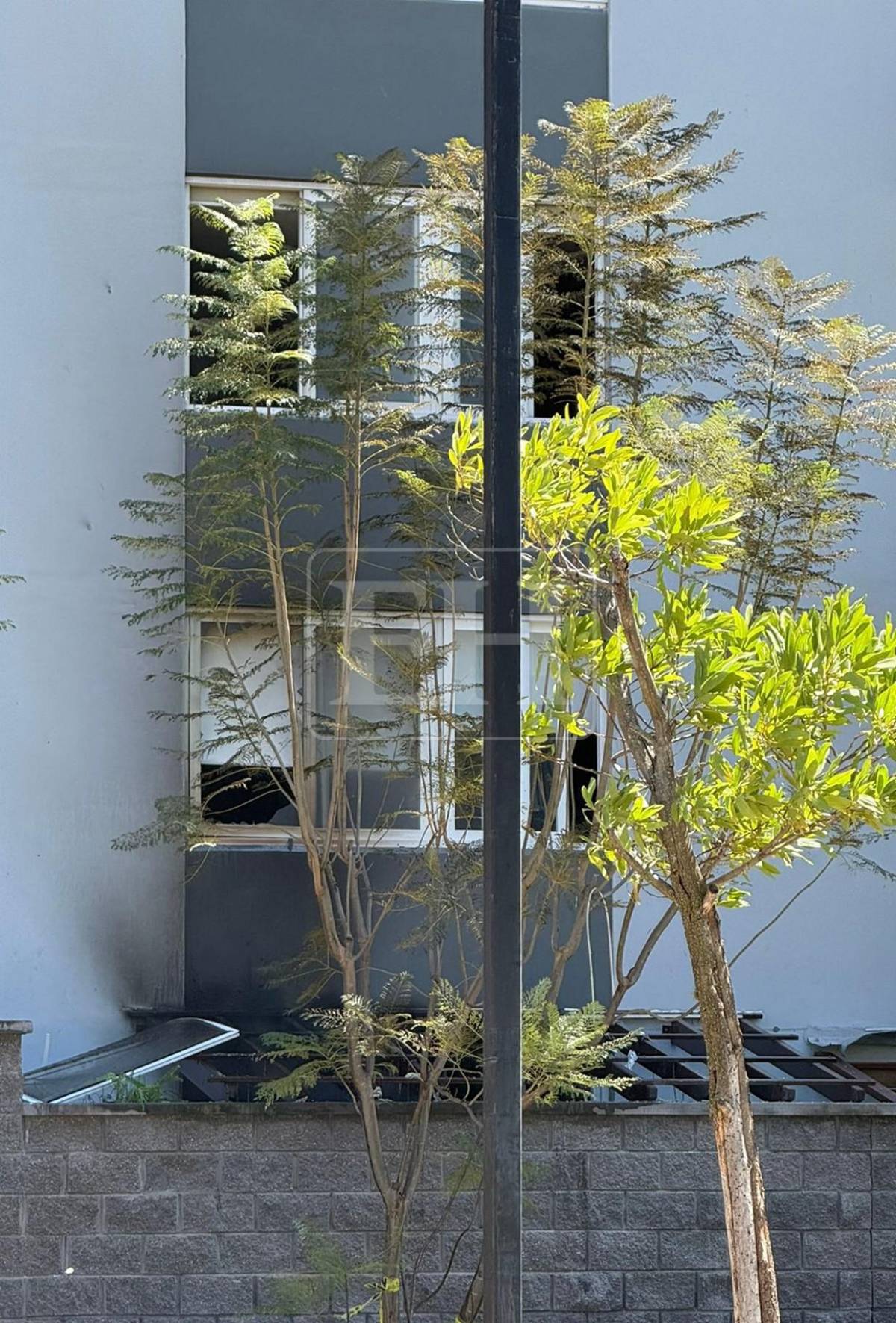 Los destrozos de la explosión en torre de condominios en la capital