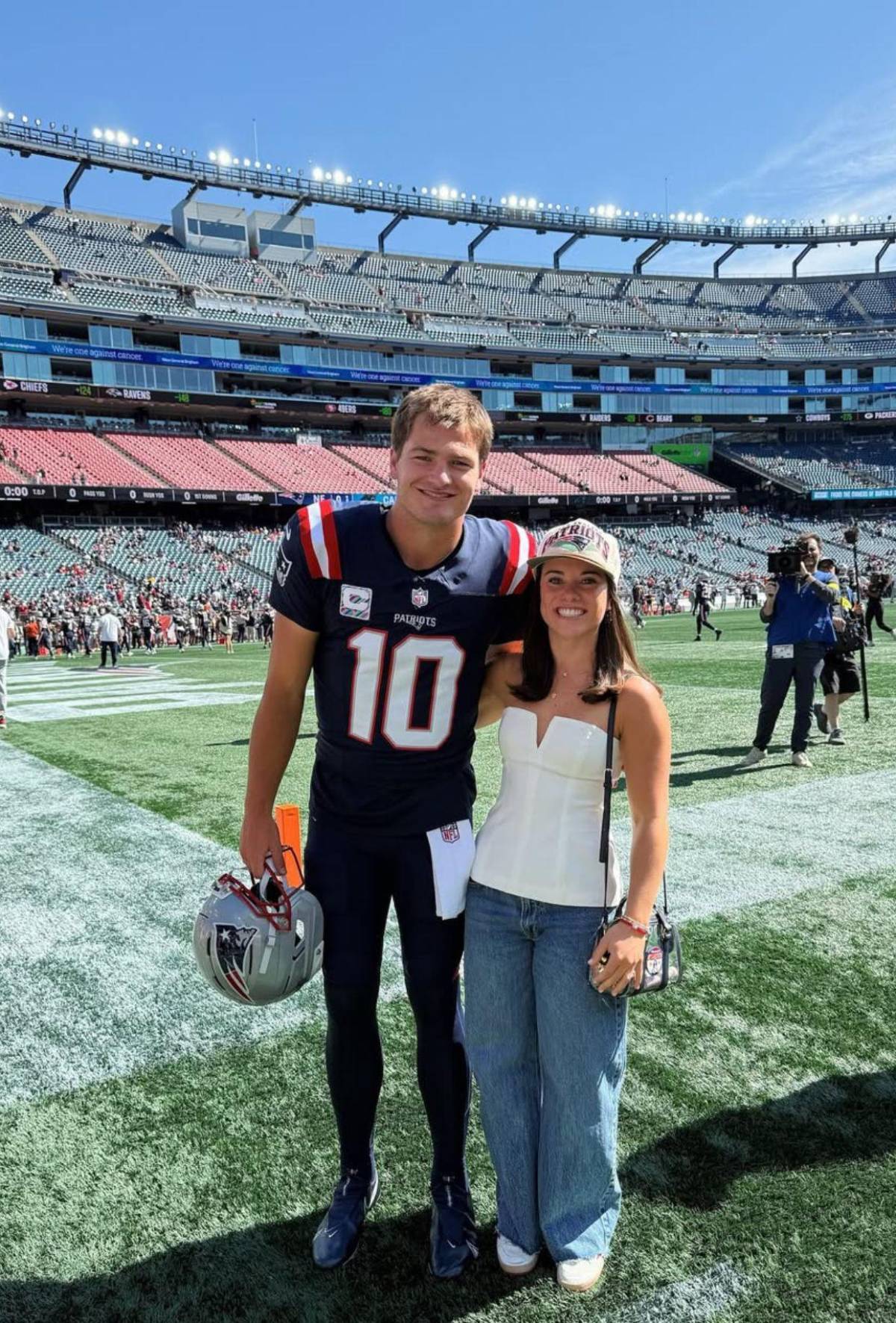 Ella es Ann Michael Maye, esposa del quarterback de los New England Patriots