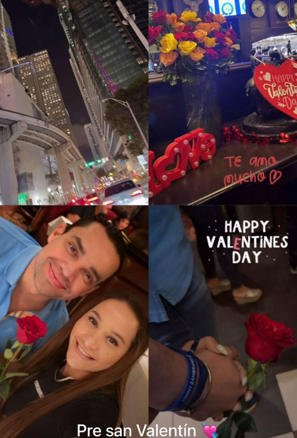 Así celebran San Valentín los políticos de Honduras: Tomás Zambrano sorprendió a su esposa