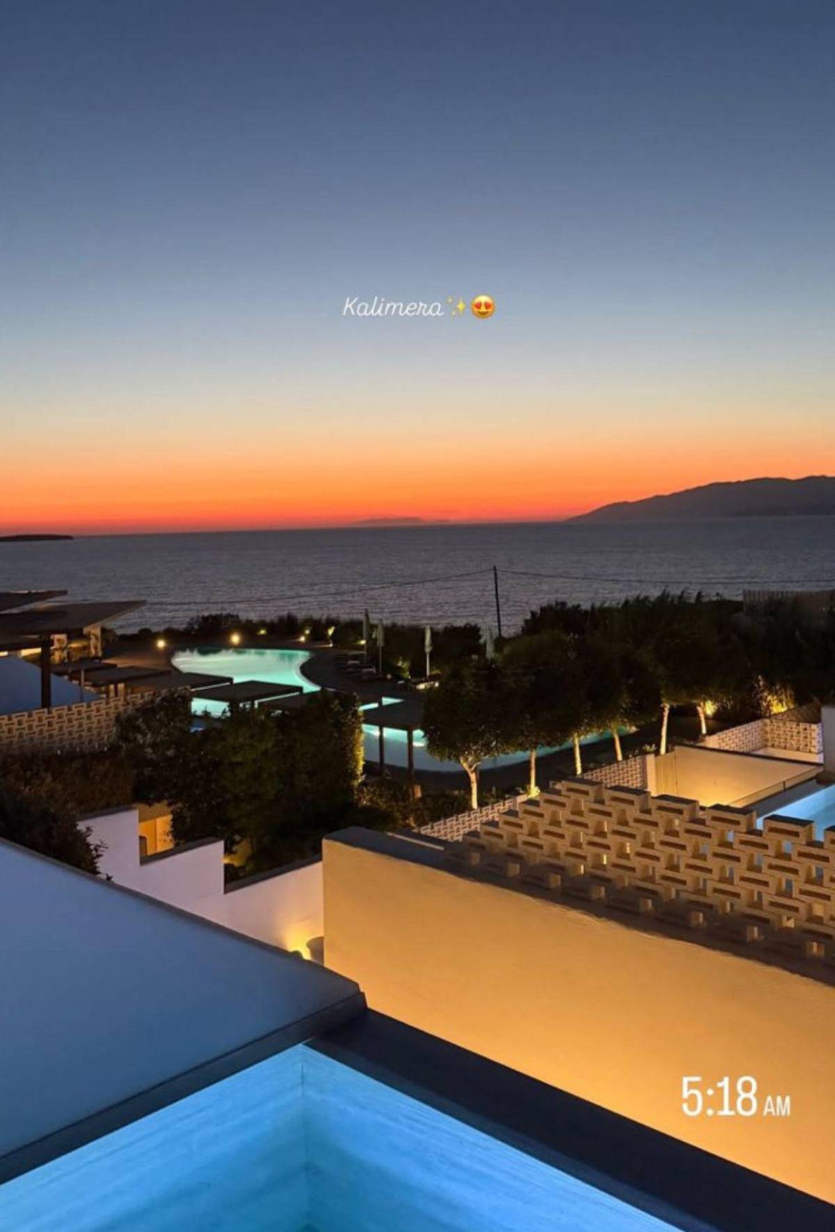 Así son las paradisíacas vacaciones de Luis Palma y su bella esposa en Grecia