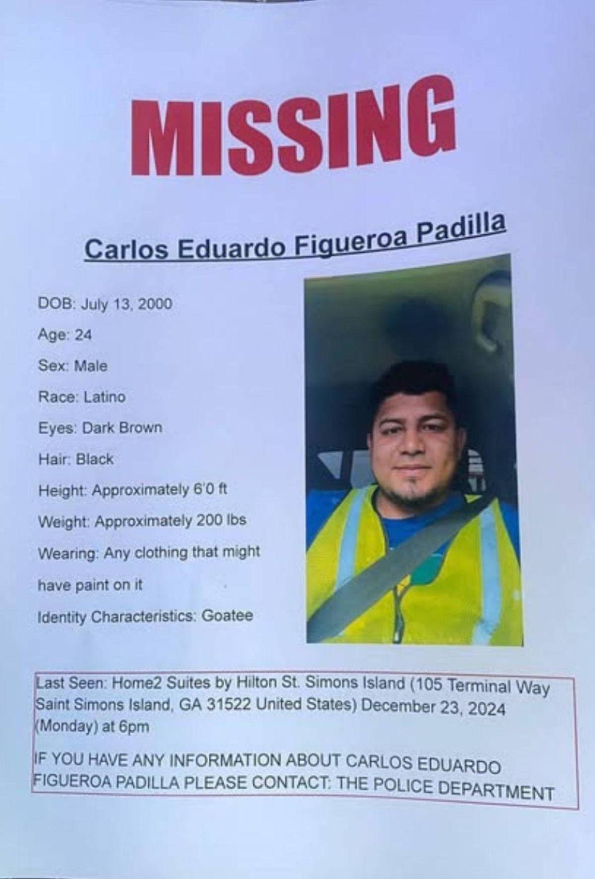 “Cierra las puertas”: última llamada de exjugador hondureño encontrado muerto en Georgia