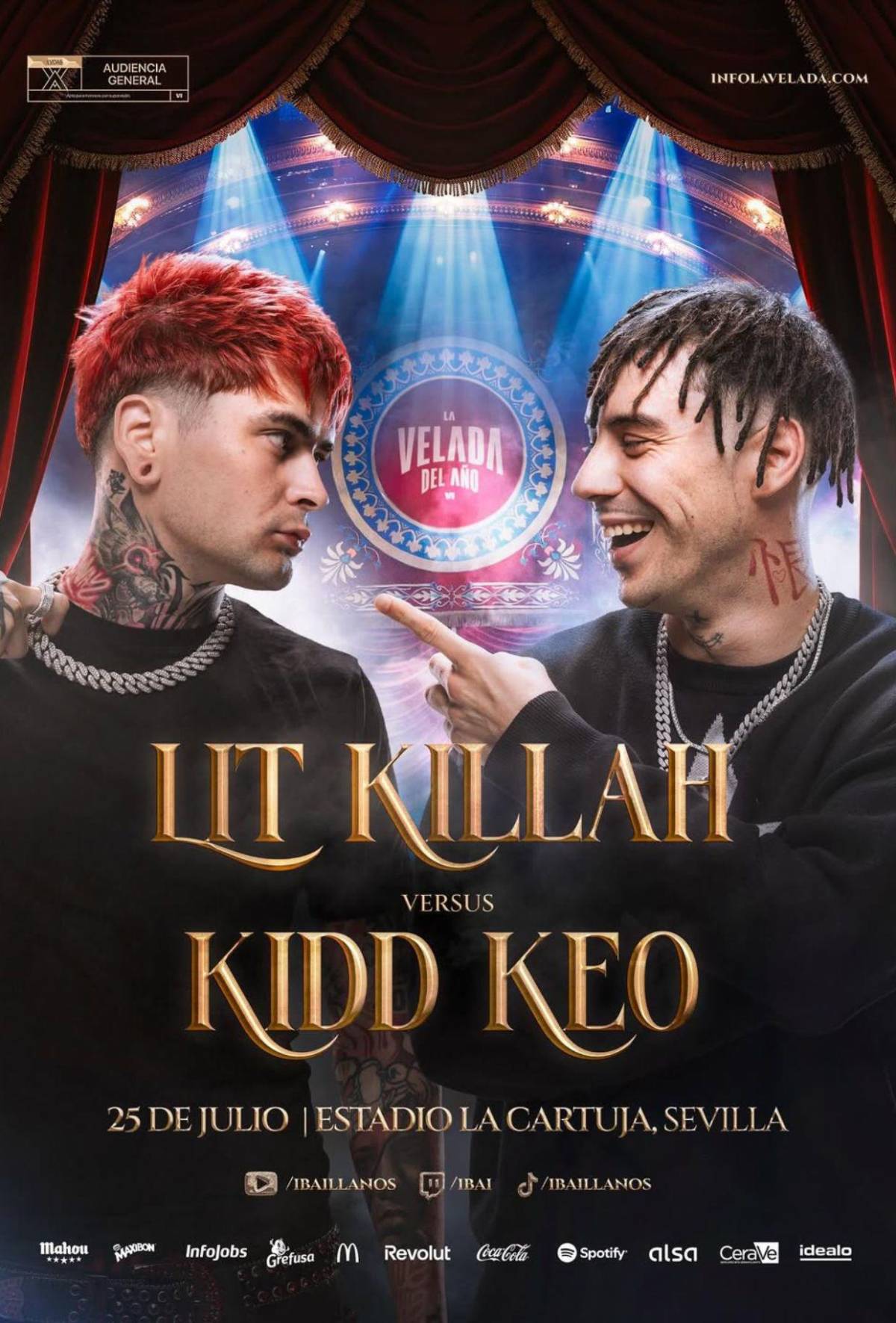 La Velada del Año VI: anuncian los combates entre streamers de España y Latam