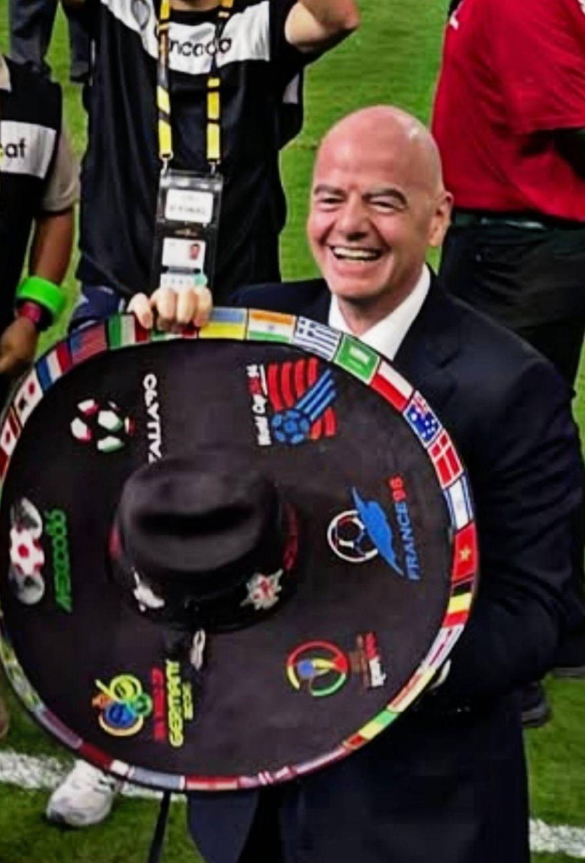 No se vio en TV: Euforia de México al levantar el título e Infantino celebra con los aztecas