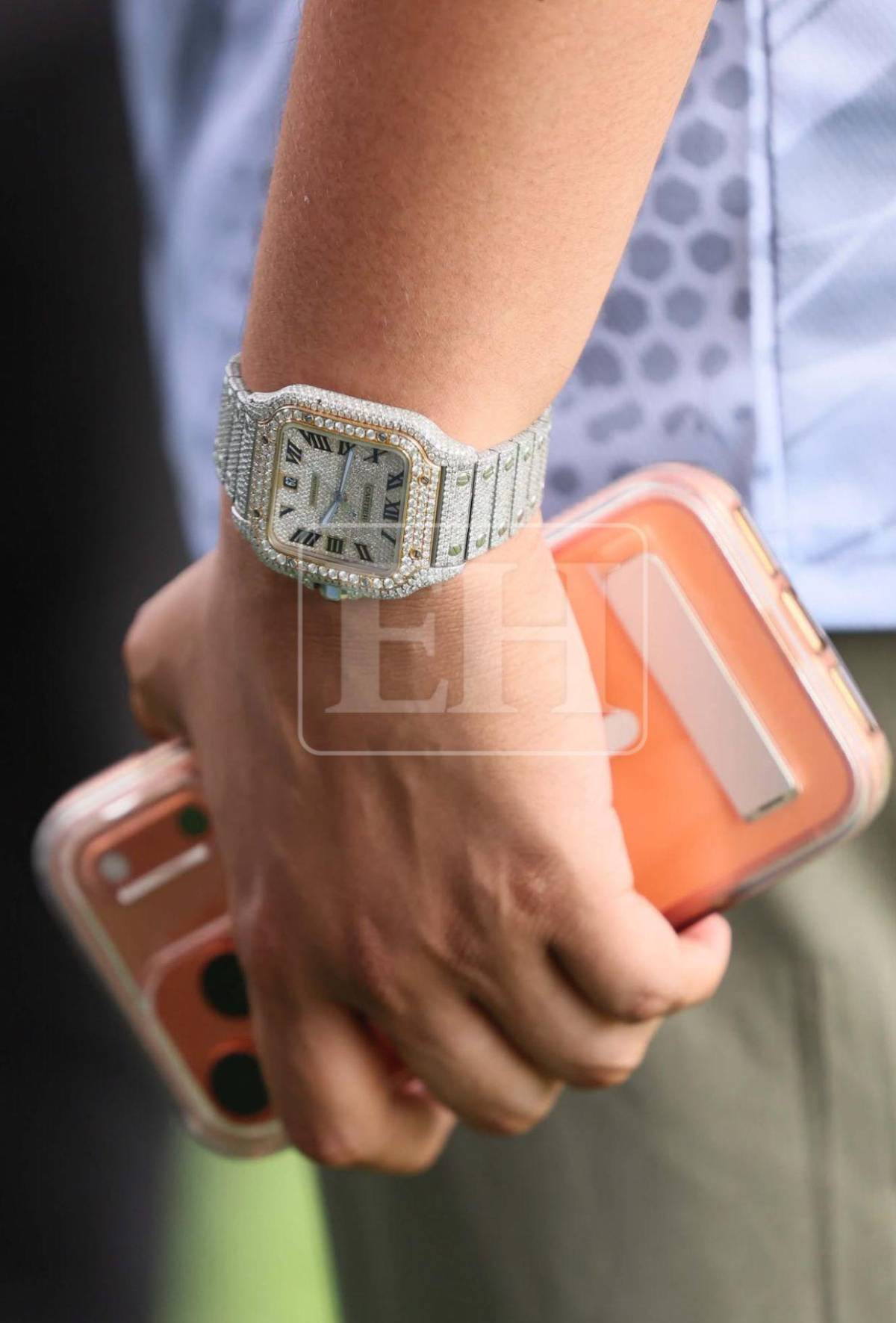 Reloj de miles de dólares: así fue el primer entreno del tiktoker Davis Flow con Platense