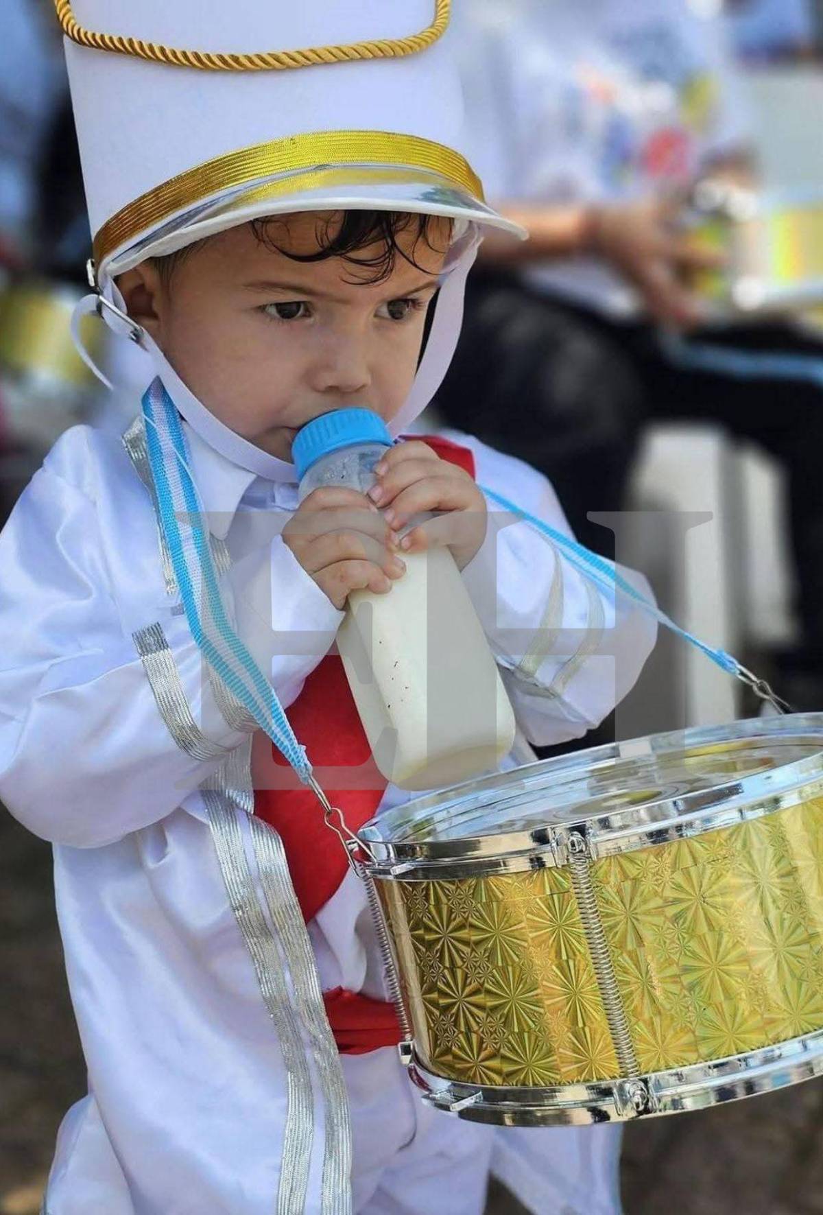 Así luce ahora Daniel Andrés Castañeda, niño que causó ternura en desfiles en El Triunfo, Choluteca, en 2024