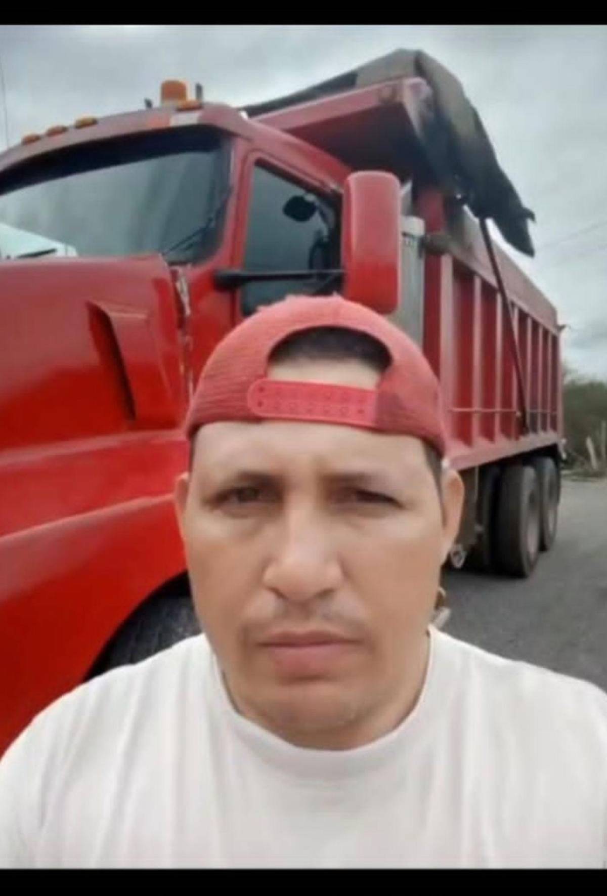 Osman Gutiérrez, conductor de volqueta que perdió los frenos y causó el accidente en Villa Nueva