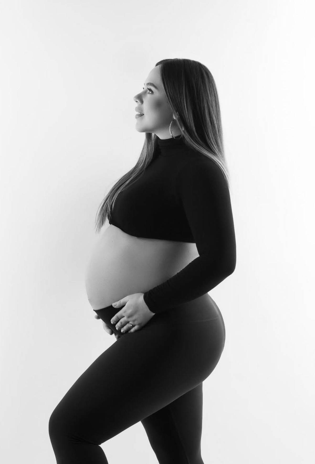 Así luce Antonia Botero, de Los Chicaneros, en la recta final de su embarazo