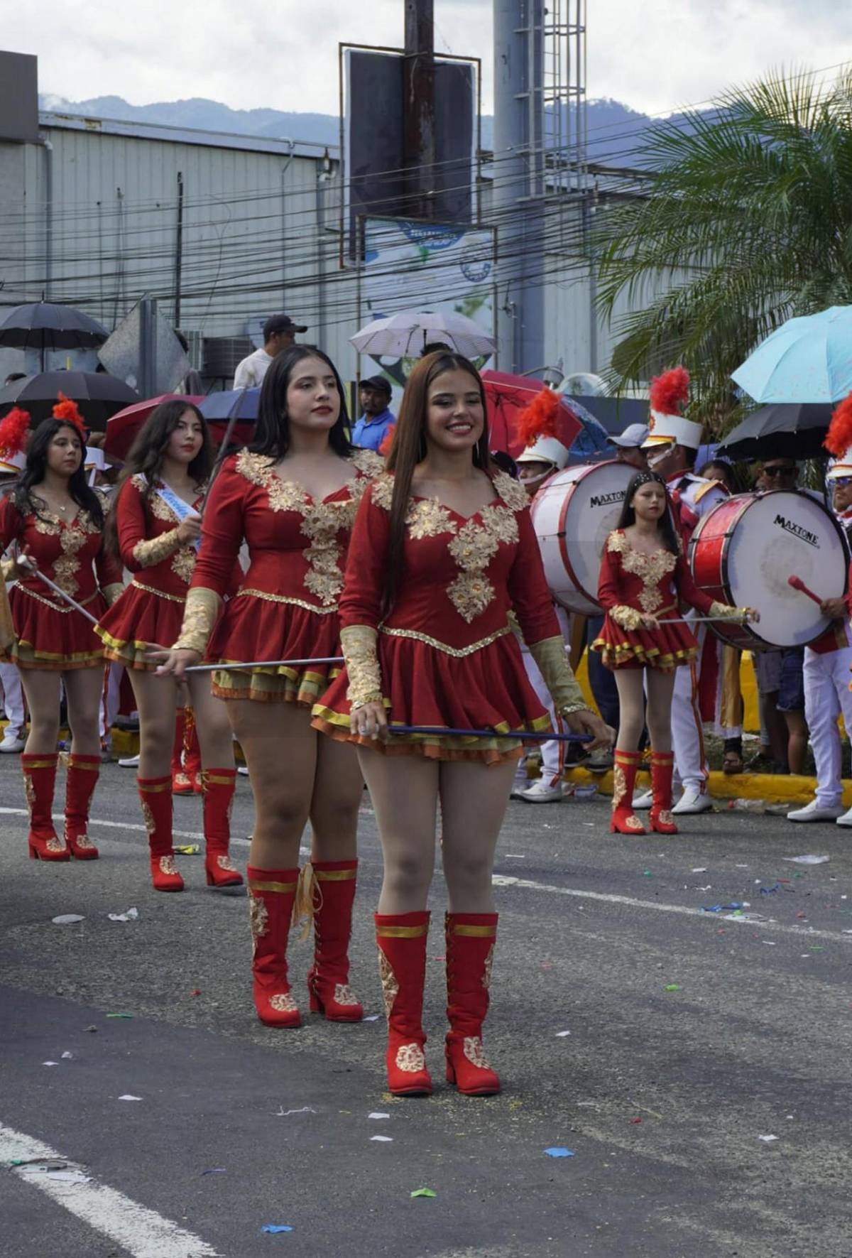 Abigaíl Ortega, del Liceo Morazánico, una de las palillonas que más impactó en SPS