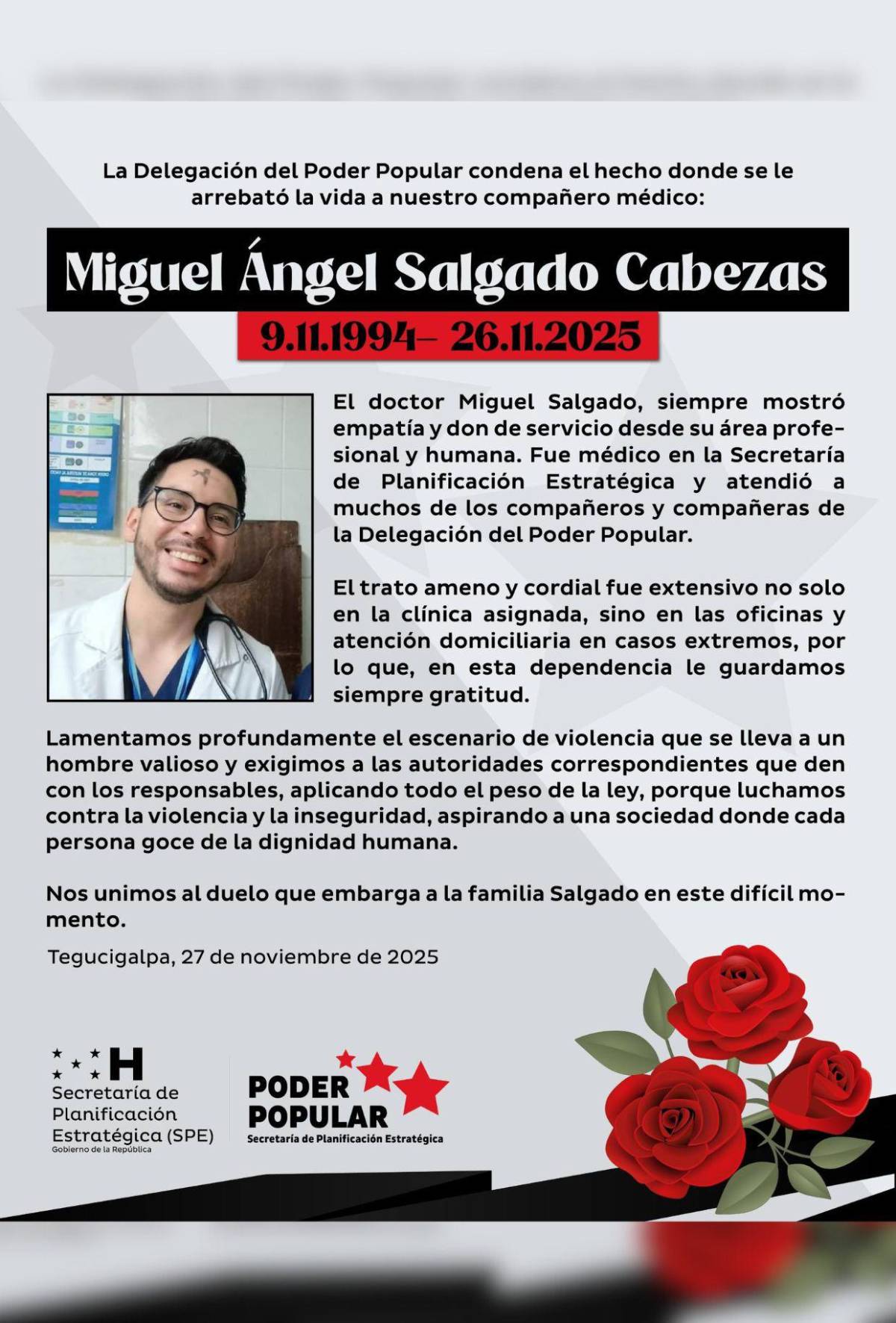 ¿Doctor Miguel Salgado era sobrino del ministro Ricardo Salgado? Esto confirmó el funcionario