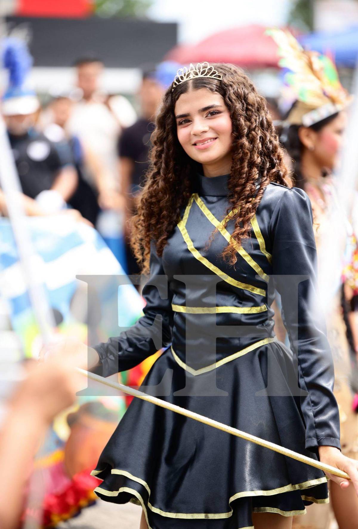 Las palillonas más bellas de los desfiles en San Pedro Sula este 2025