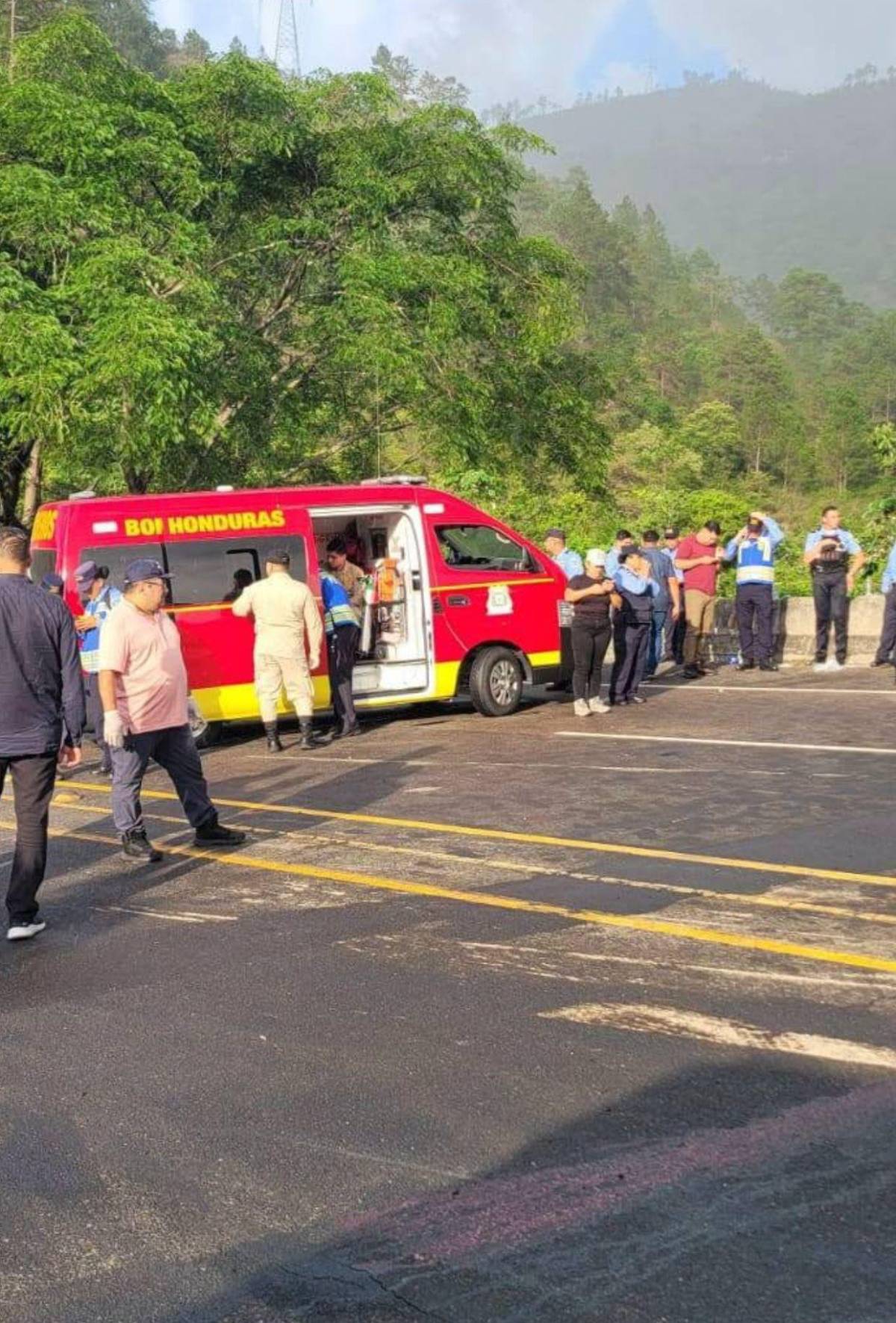 Grúa iba sin control por desperfecto mecánico: reporte de la Policía en accidente en Comayagua
