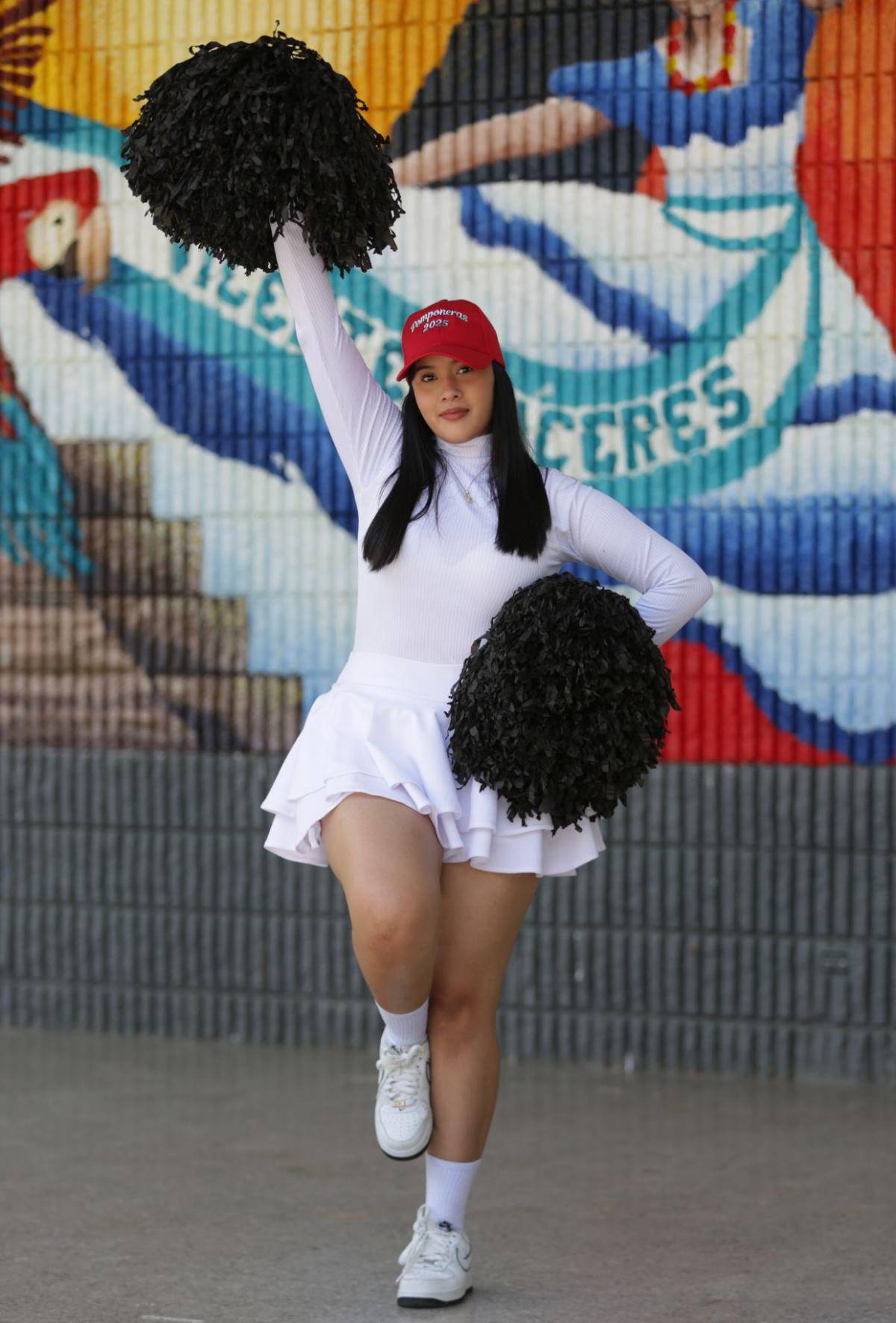 Ellas son las pomponeras del Instituto Central Vicente Cáceres este 2025: conócelas