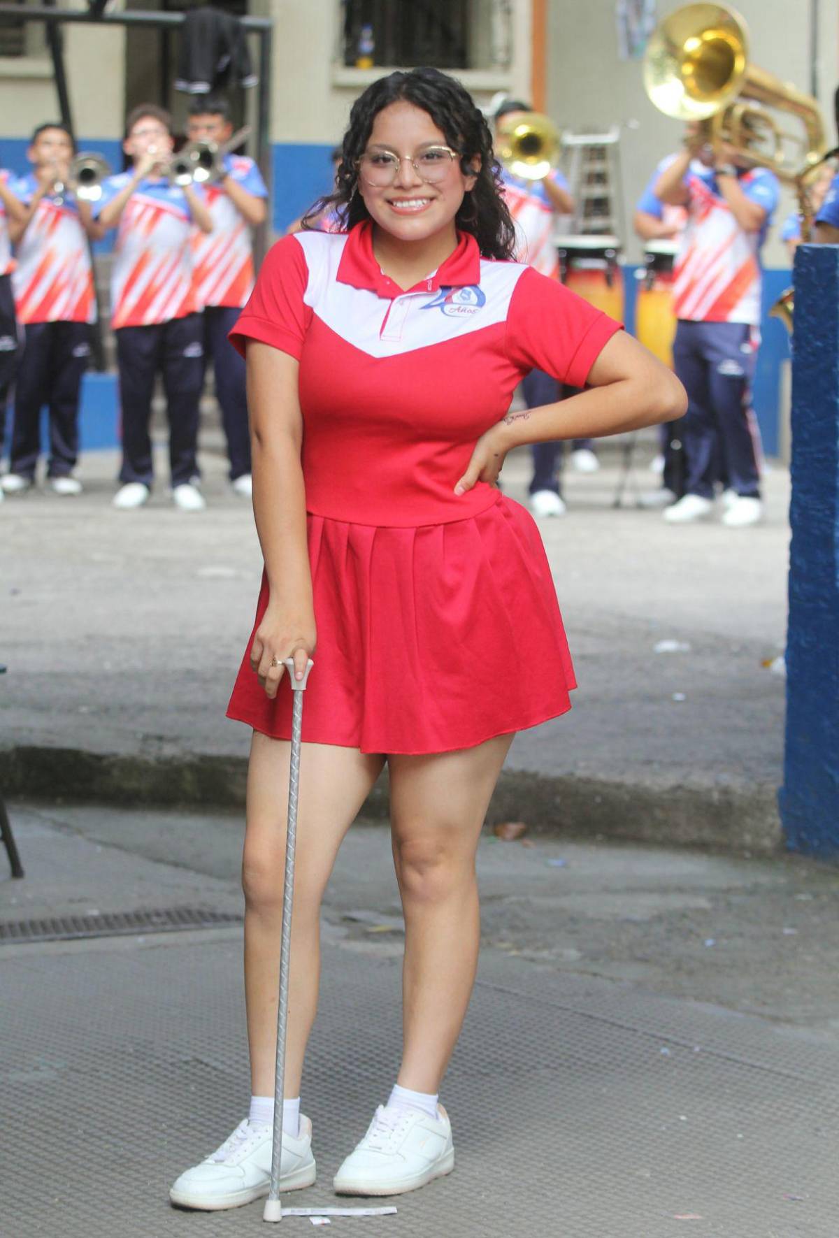 ¿Cómo está integrado el cuadro de palillonas del Liceo San Juan para los desfiles 2025?