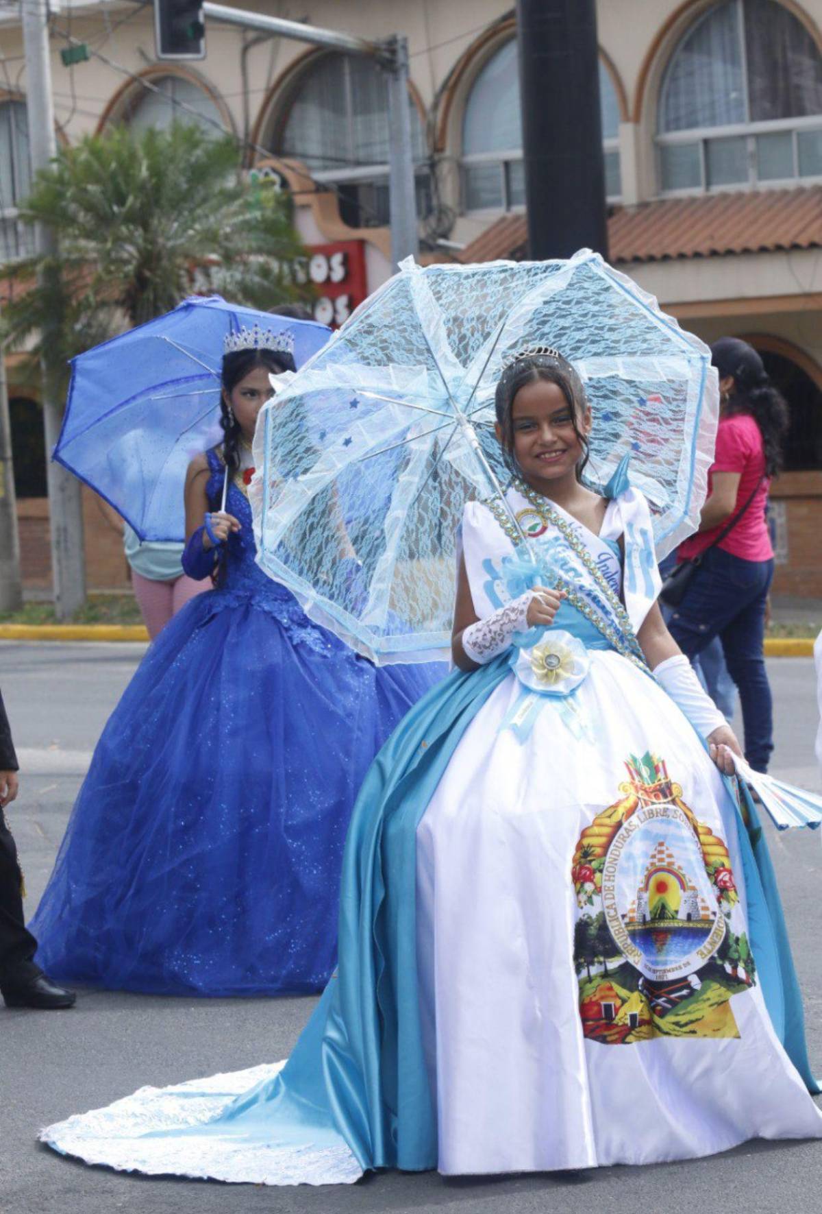 Los mejores trajes de los desfiles patrios de las escuelas en San Pedro Sula