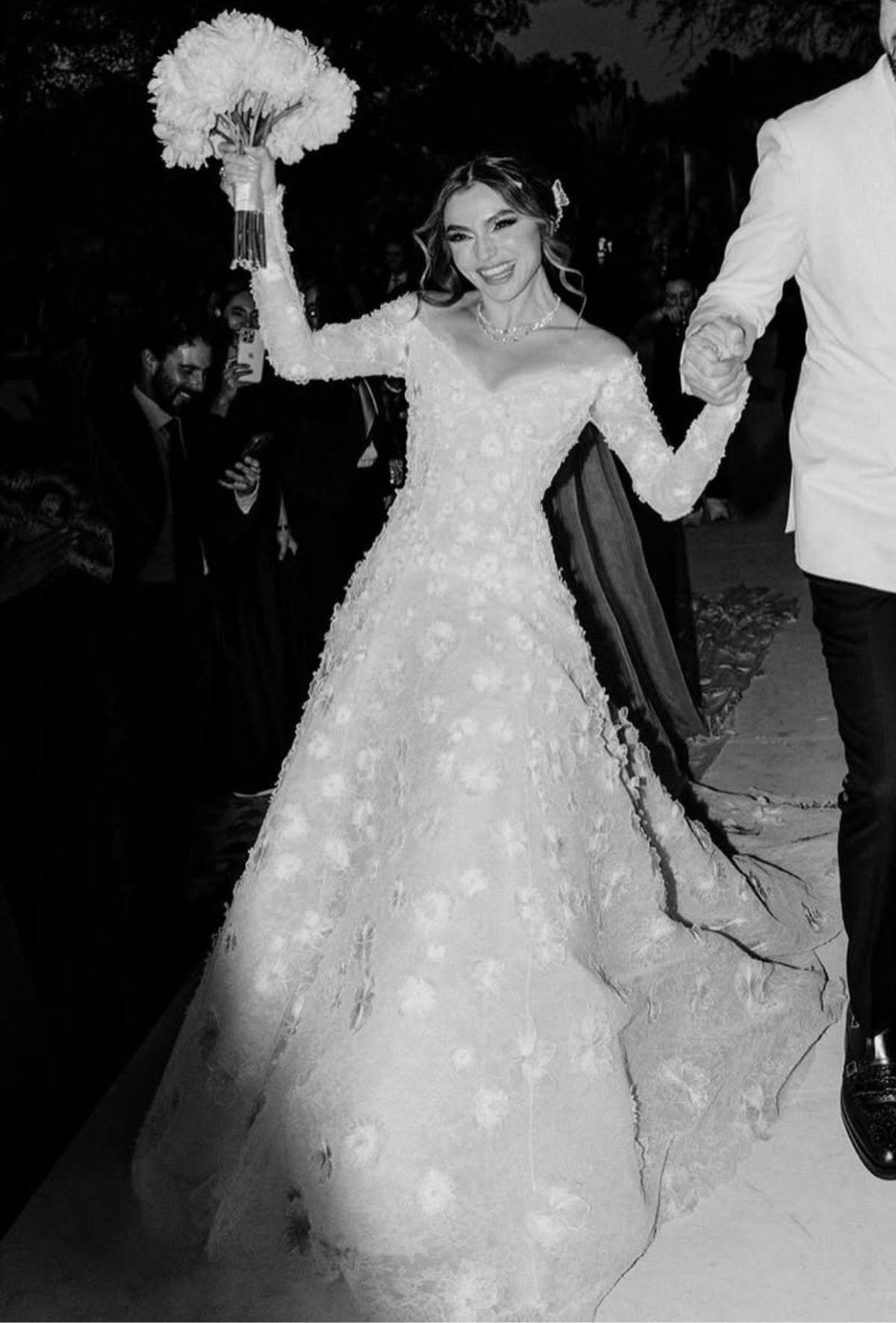 El proceso detrás del vestido nupcial de Sofía Castro, al detalle