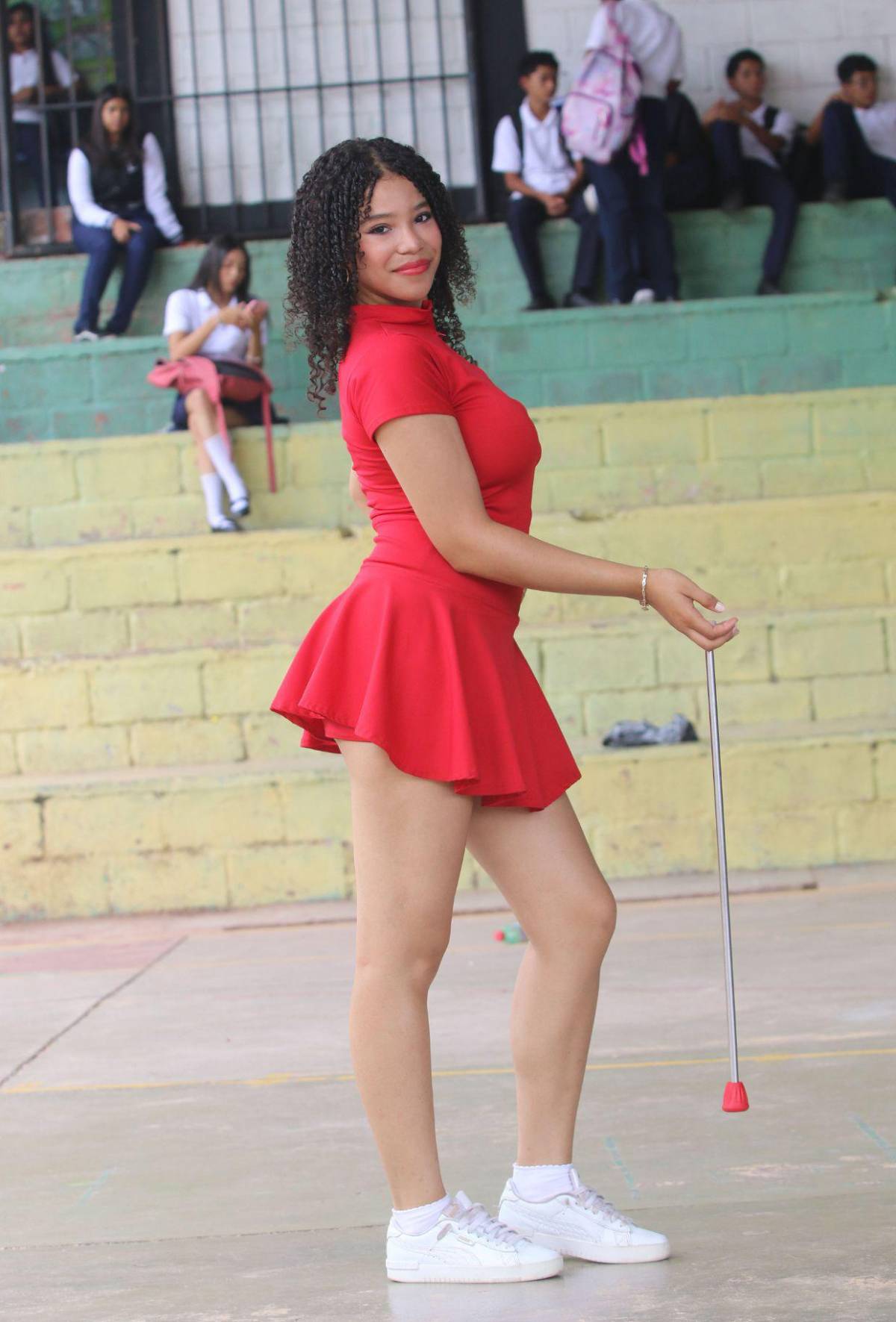 Más que un debut: Palillonas del Instituto Héctor Pineda Ugarte listas para deslumbrar en los desfiles