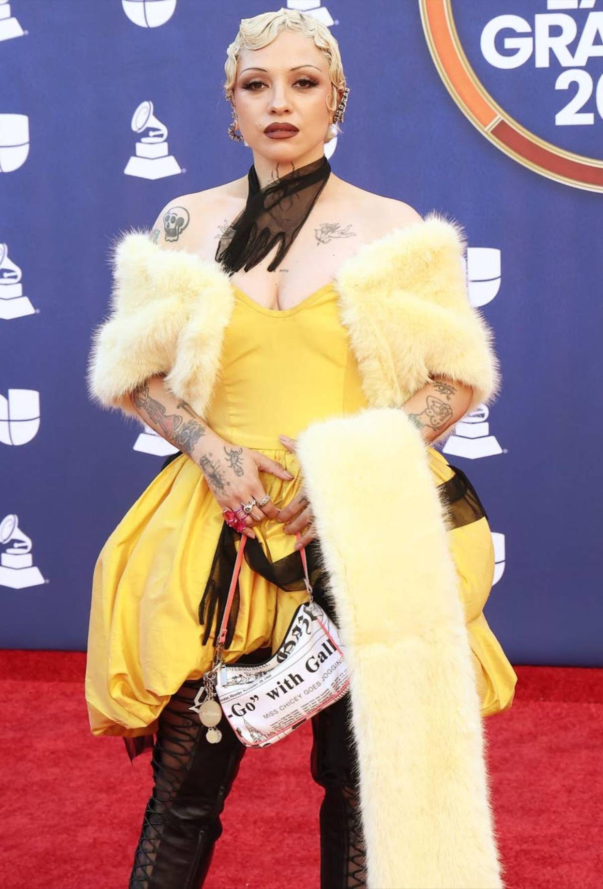 Maluma, Nicki Nicole, Gala Montes y más artistas en la alfombra de los Latin Grammy