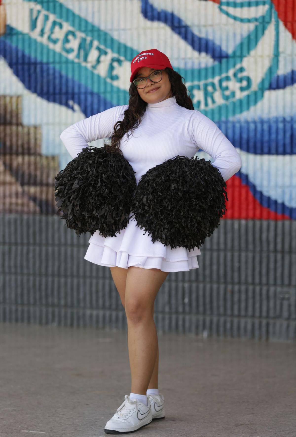 Ellas son las pomponeras del Instituto Central Vicente Cáceres este 2025: conócelas