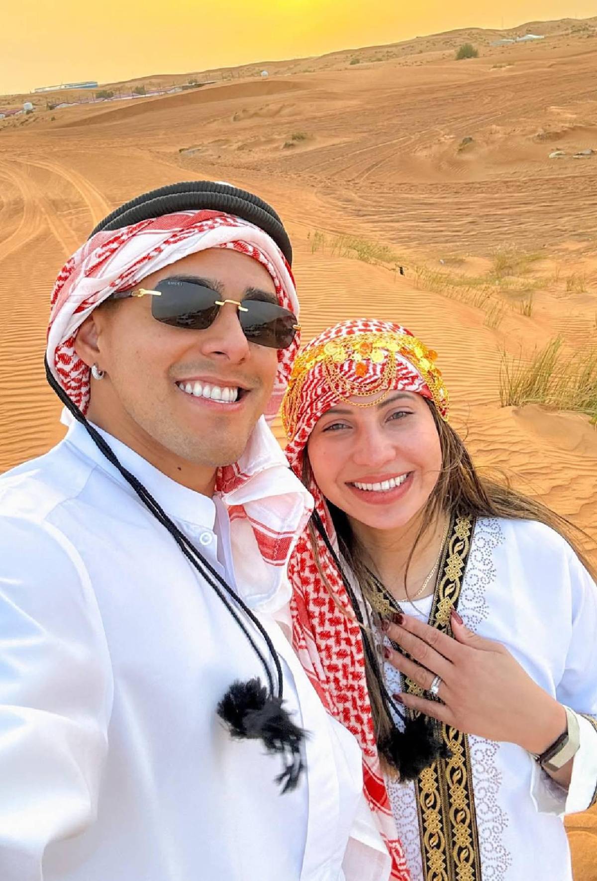 En fotos: Así fueron las excéntricas vacaciones de Luis Palma y su bella esposa en Dubai En fotos: Así fueron las excéntricas vacaciones de Luis Palma y su bella esposa en Dubai