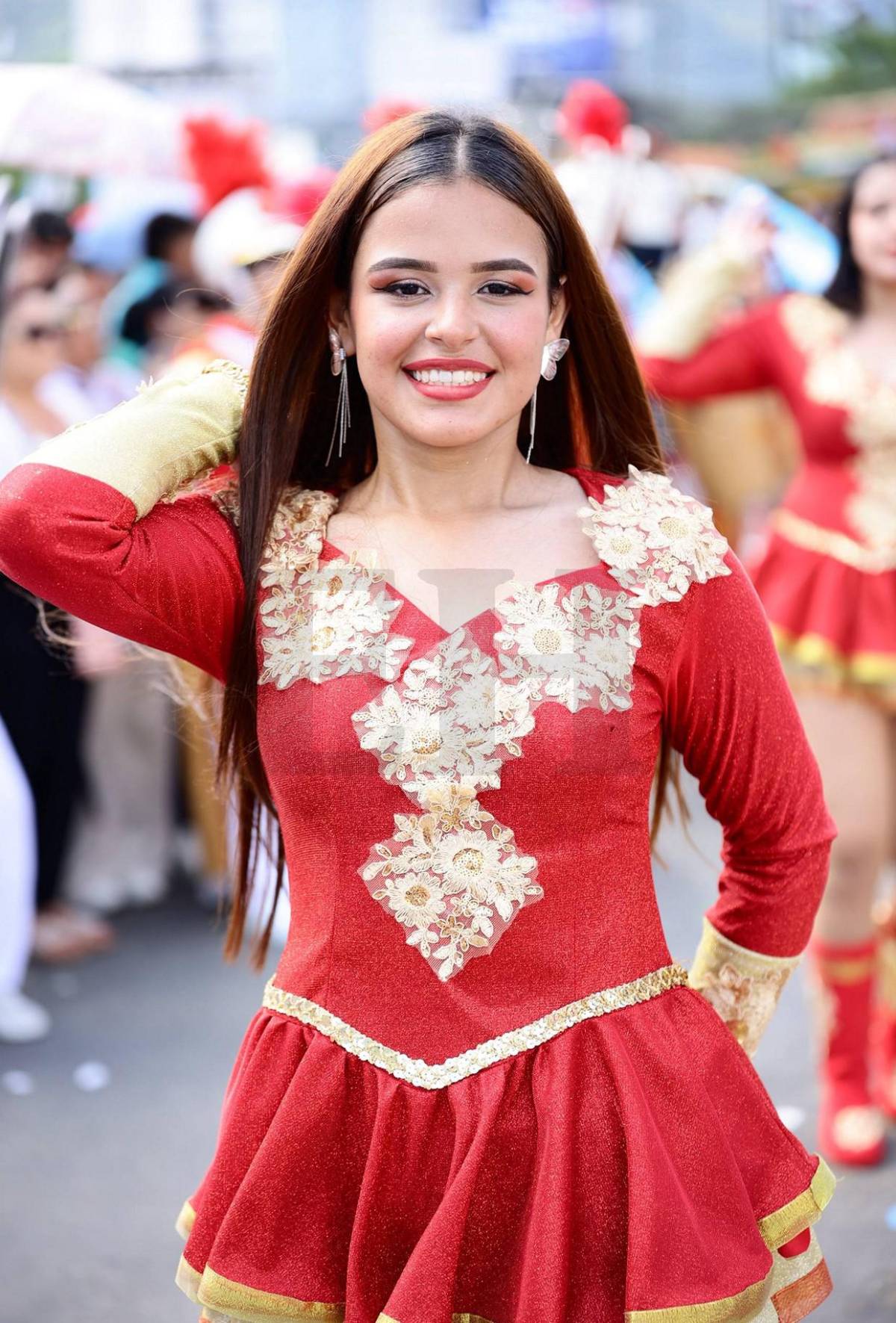 Abigaíl Ortega, del Liceo Morazánico, una de las palillonas que más impactó en SPS