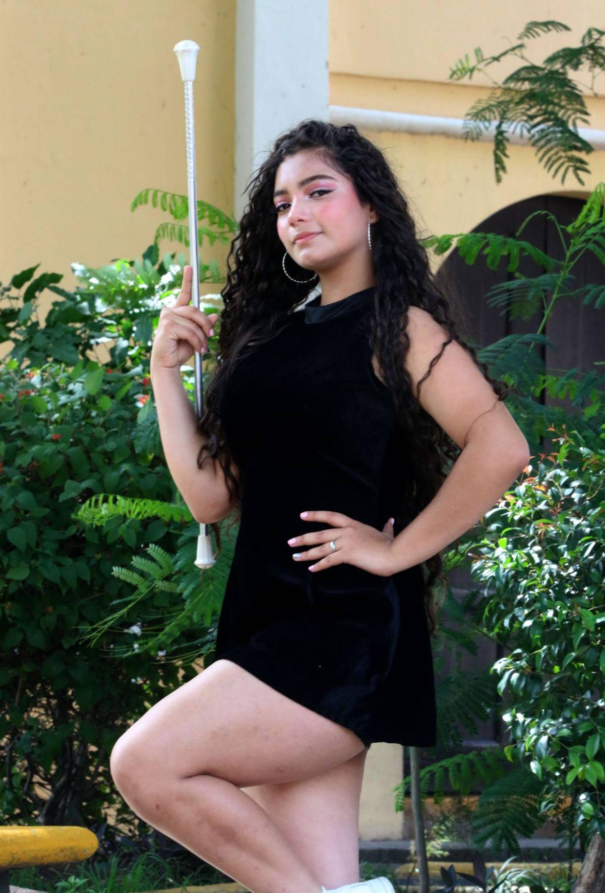 Las bellas palillonas del Instituto Vuelo de Águila que engalanarán los desfiles el 15 de septiembre