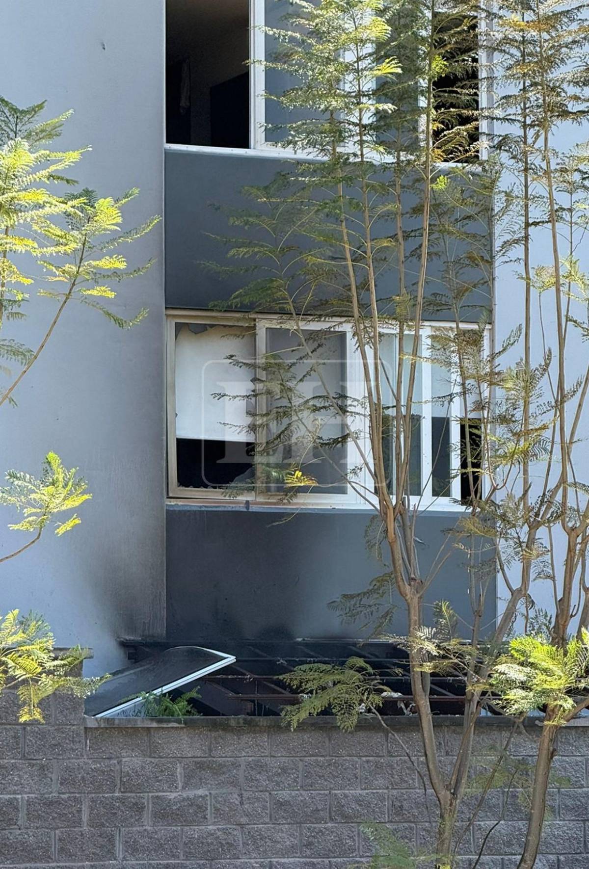 Los destrozos de la explosión en torre de condominios en la capital
