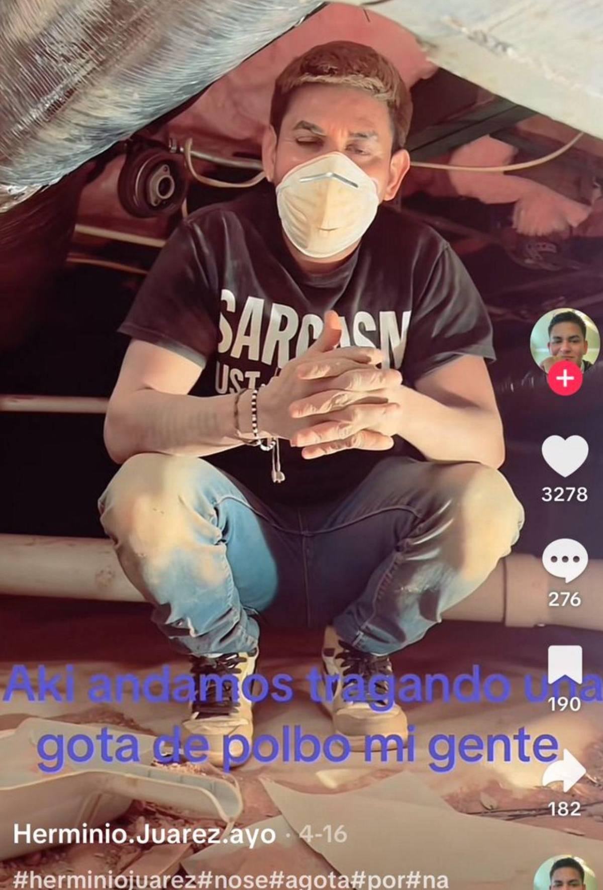 Así es la nueva vida de Herminio Juárez en EE UU: hasta vende comida hondureña